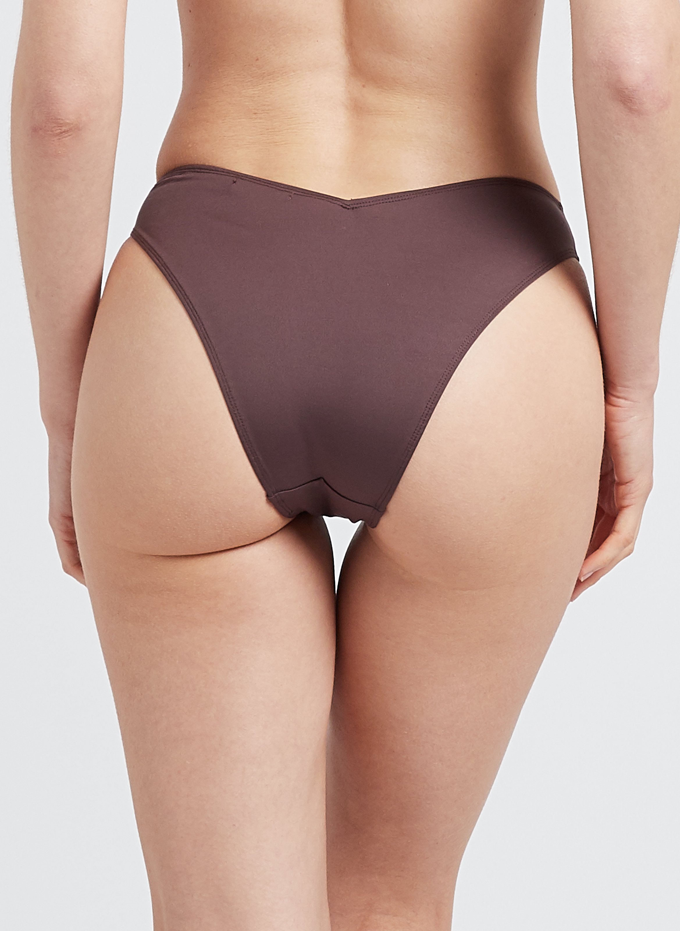 V-vormig bikinibroekje ALBERTINE Bruin