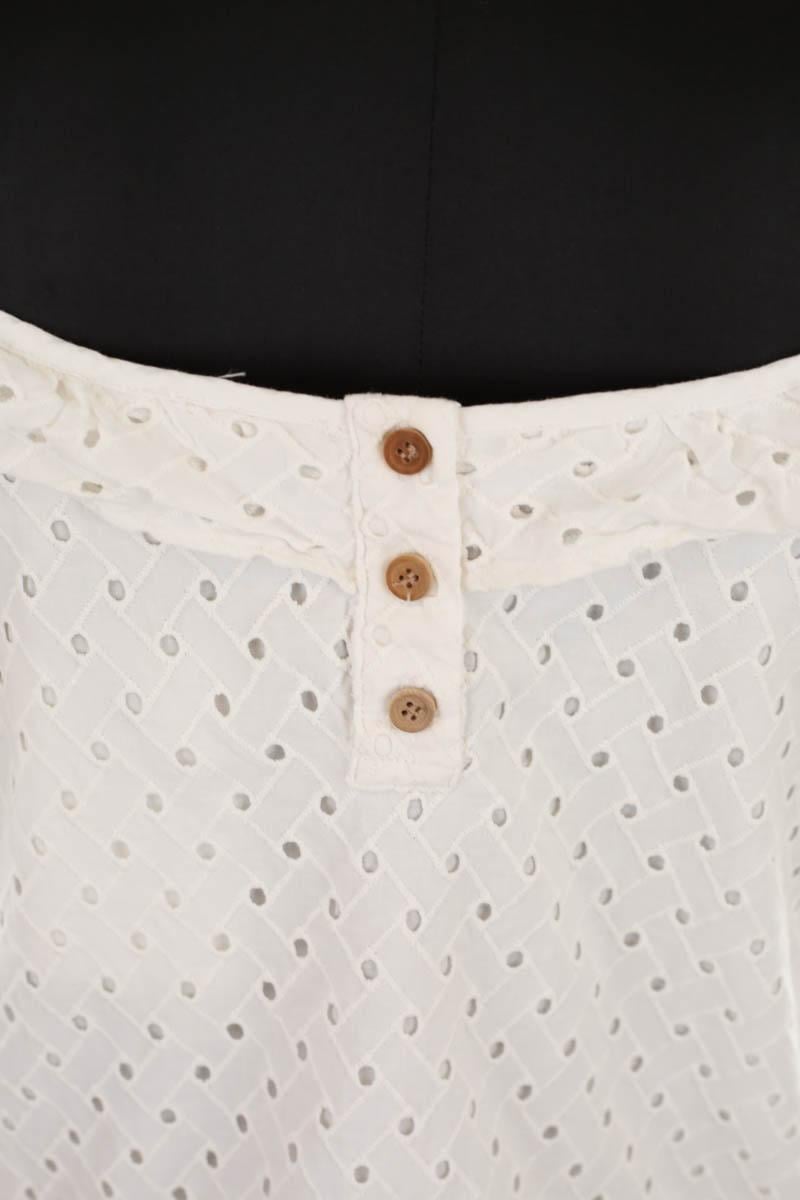 Sleeveless cotton top SEZANE - Seconde main White