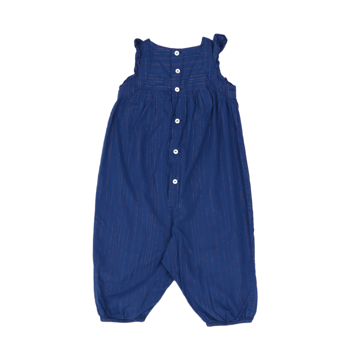 Blue baby romper - 18 months BONTON - Seconde Main Blue
