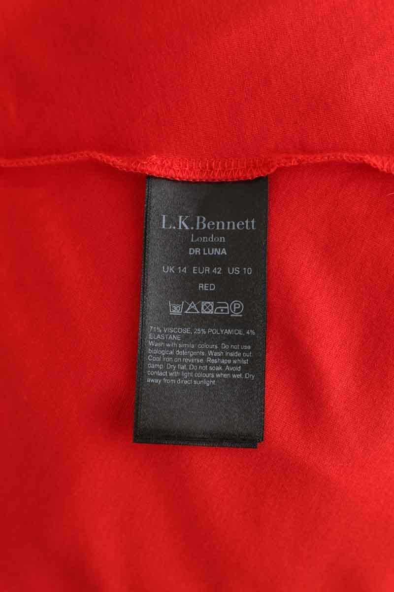 Red dress LK BENNETT - Seconde Main Red