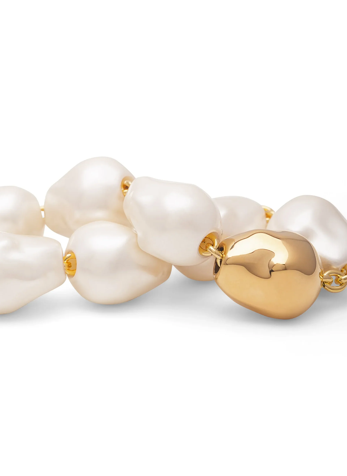 Perlenarmband VANESSA BARONI Weiss