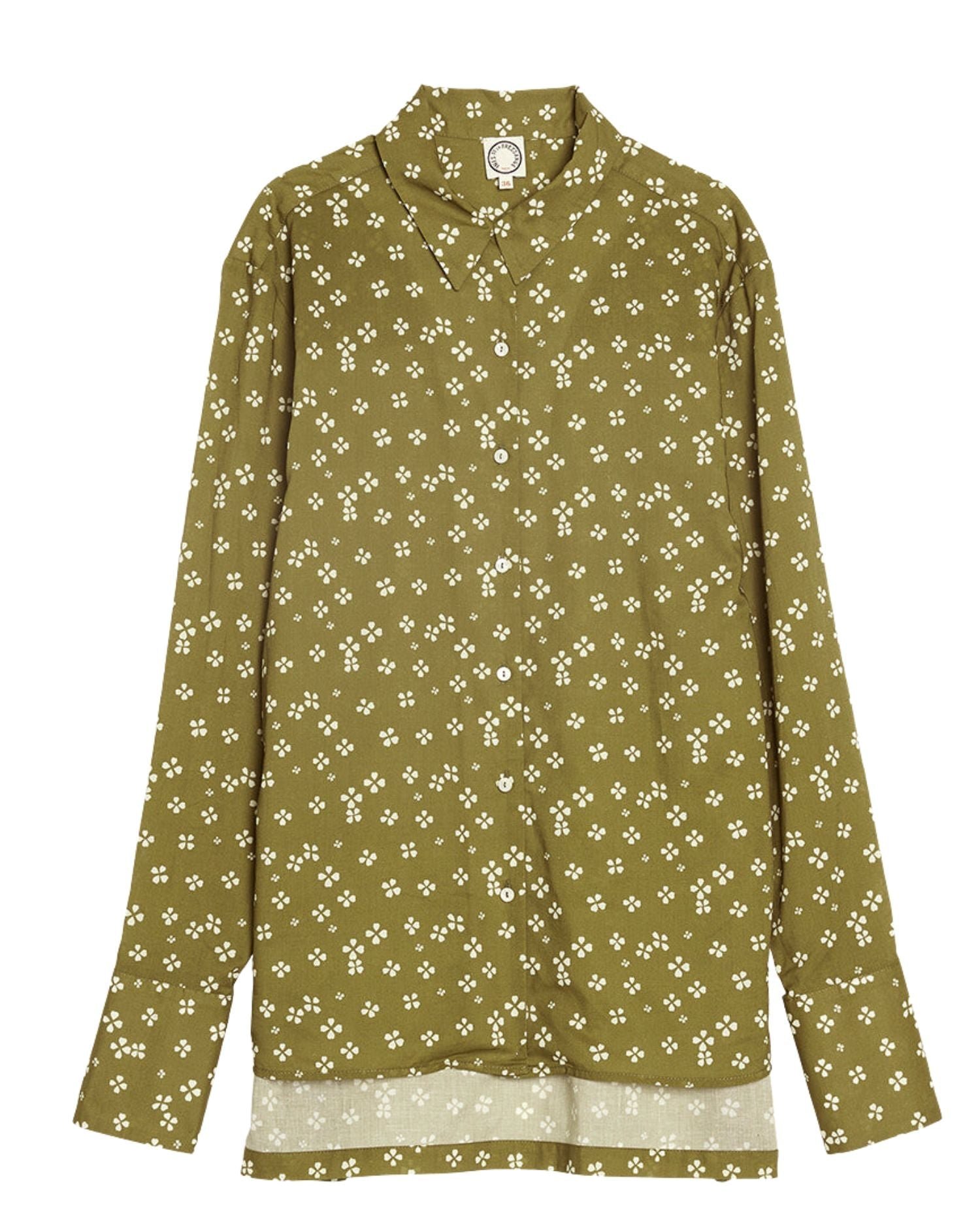 Chemise INES DE LA FRESSANGE - Seconde main Vert