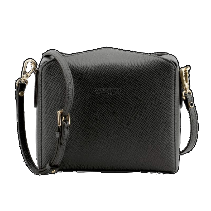 Sac porté épaule - grain enrobé POURCHET Gris