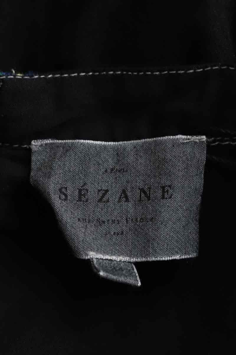 Cotton dress SEZANE - Seconde main Black