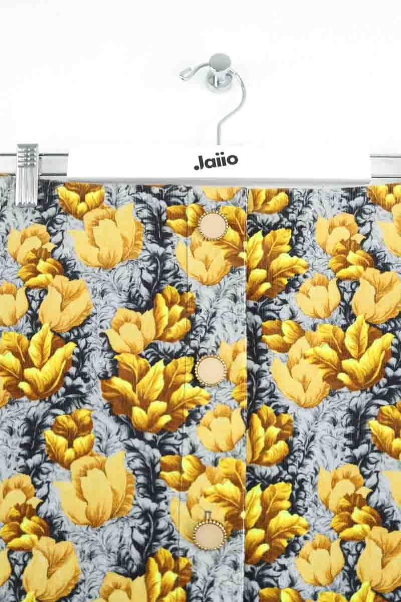 Mini skirt TARA JARMON - Seconde Main Yellow