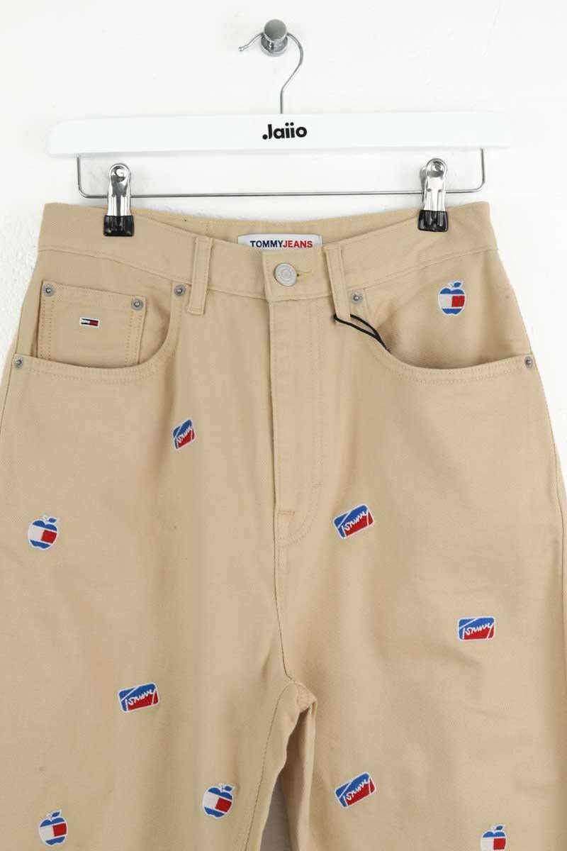 Boyfriend jeans TOMMY HILFIGER - SECONDE MAIN Beige