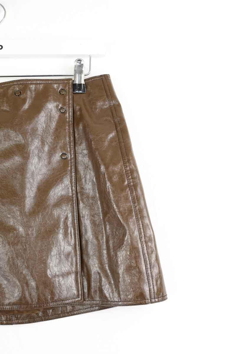 Mini skirt GANNI - Seconde Main Brown