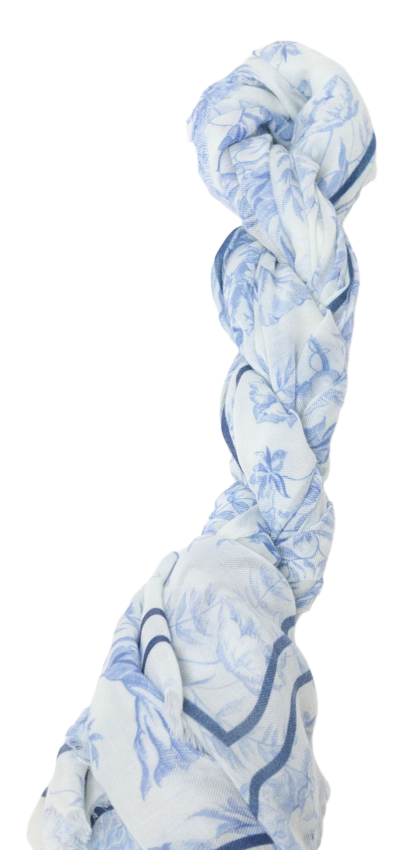 Sjaal met print MAJE Wit