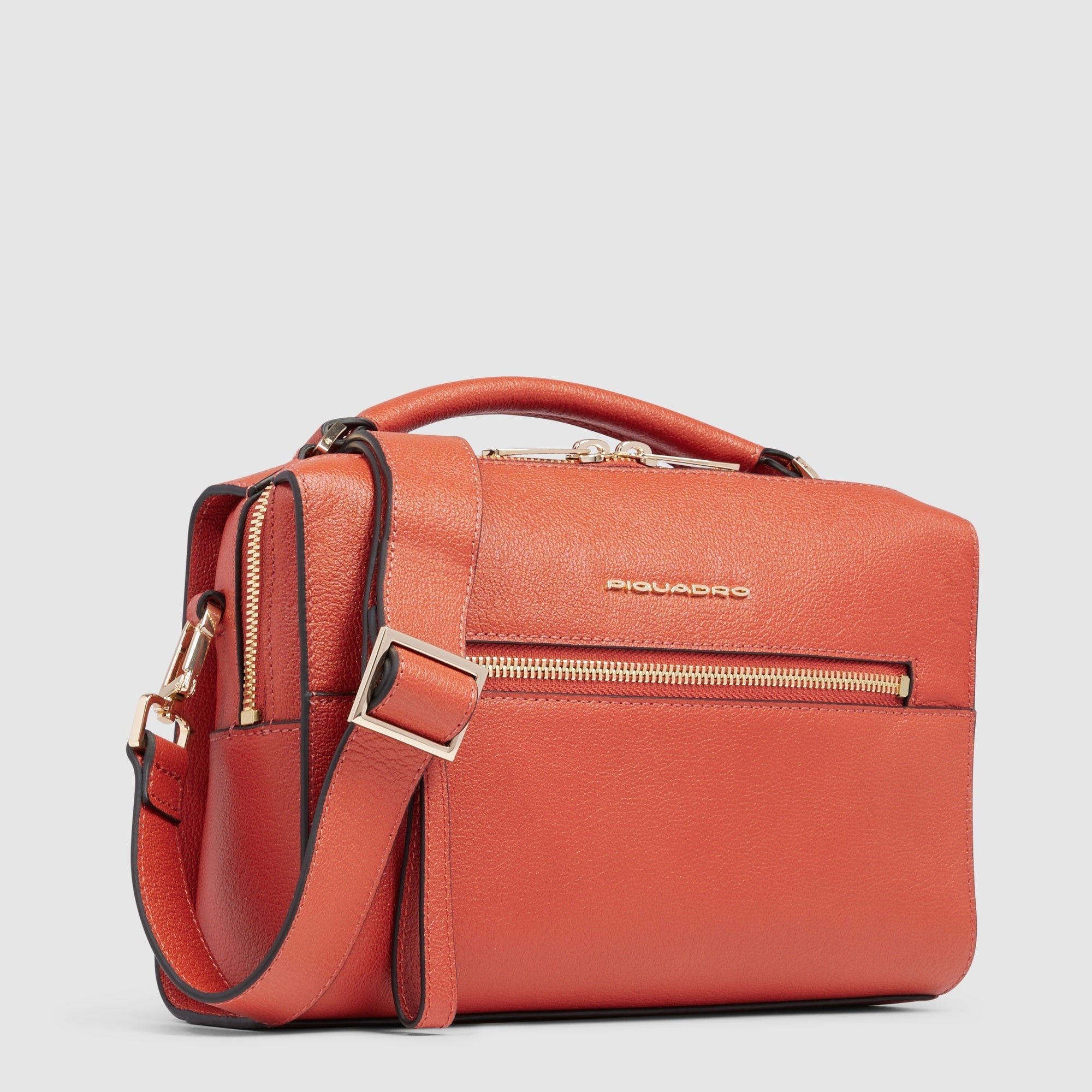 Women's handbag for iPad® mini PIQUADRO Orange