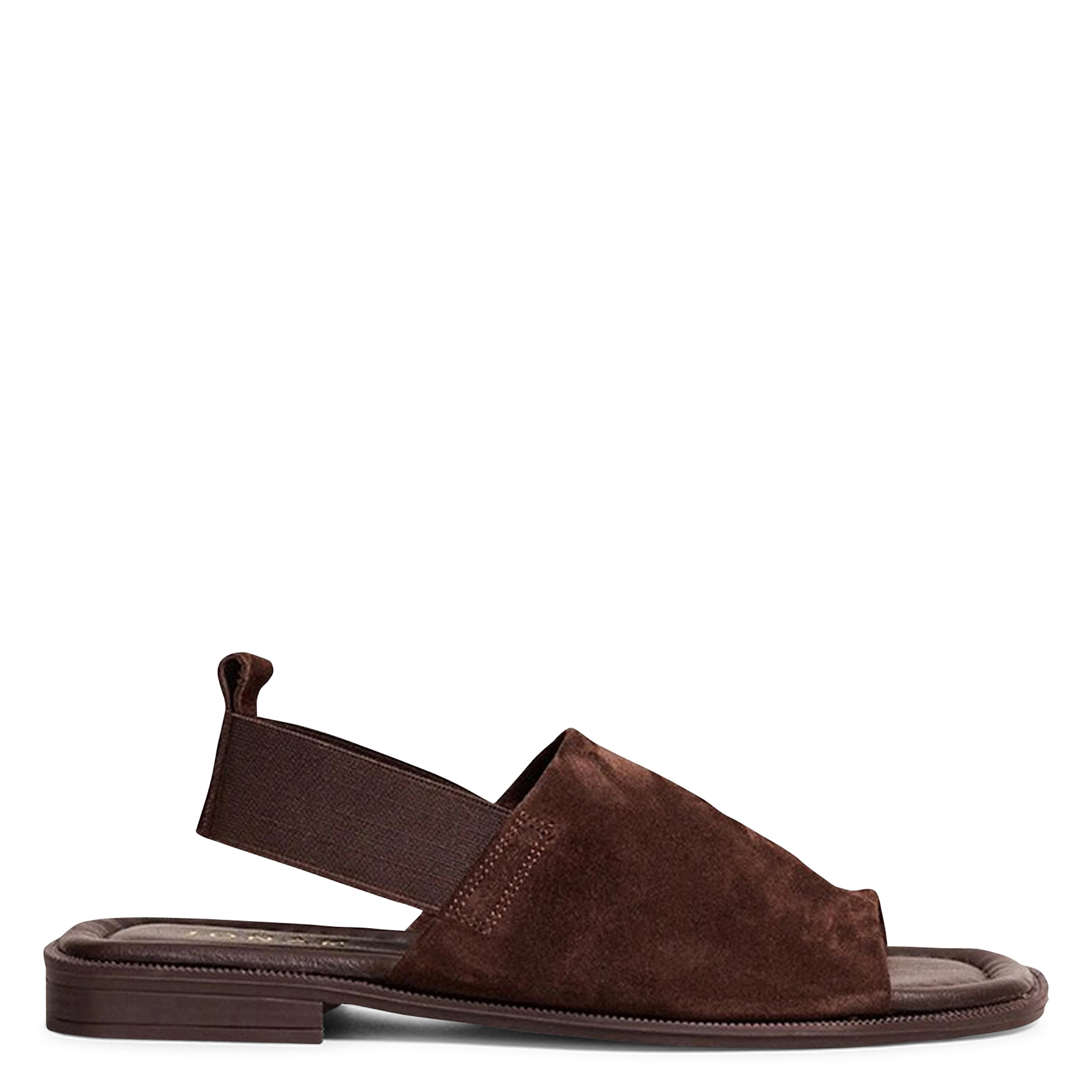 Sandales plates en cuir suédé JONAK