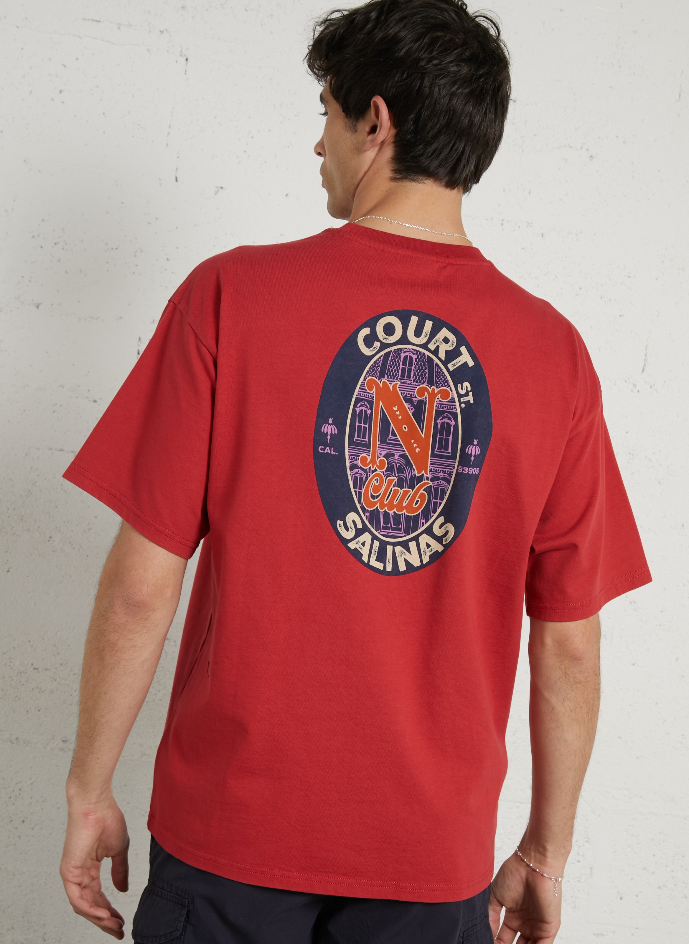 Camiliday round-neck sleeveless cotton top NAPAPIJRI Red