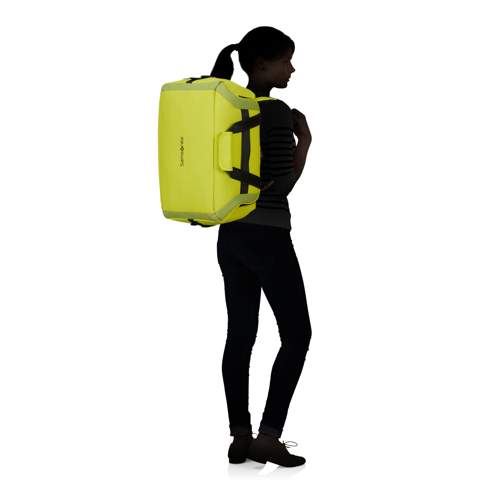 Glazed sac de voyage SAMSONITE Jaune