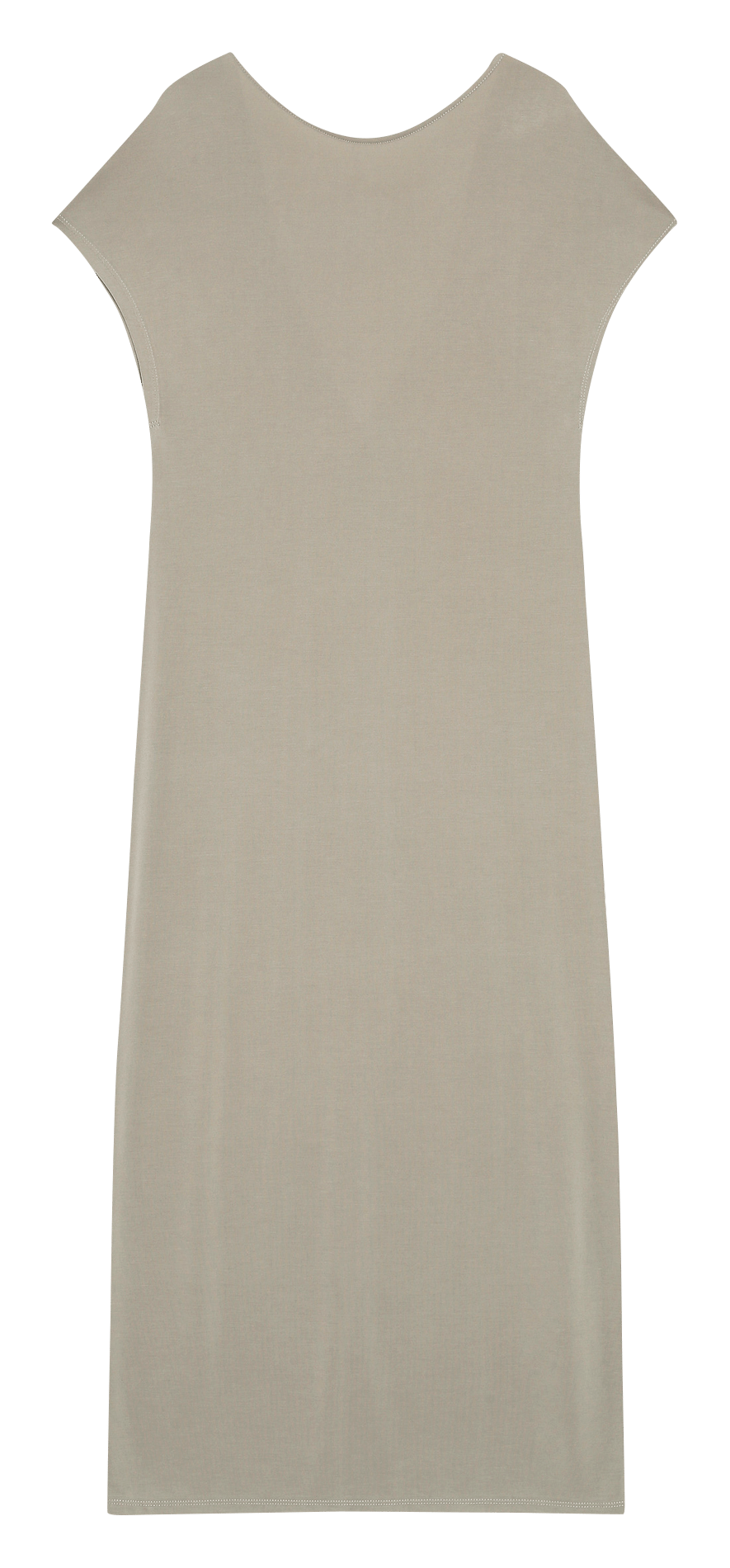 Lange jurk met ronde hals GRACE ET MILA Green