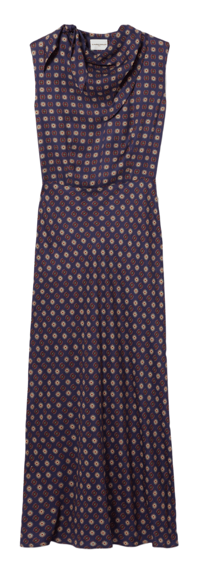 Robe midi imprimée  CLAUDIE PIERLOT Bleu