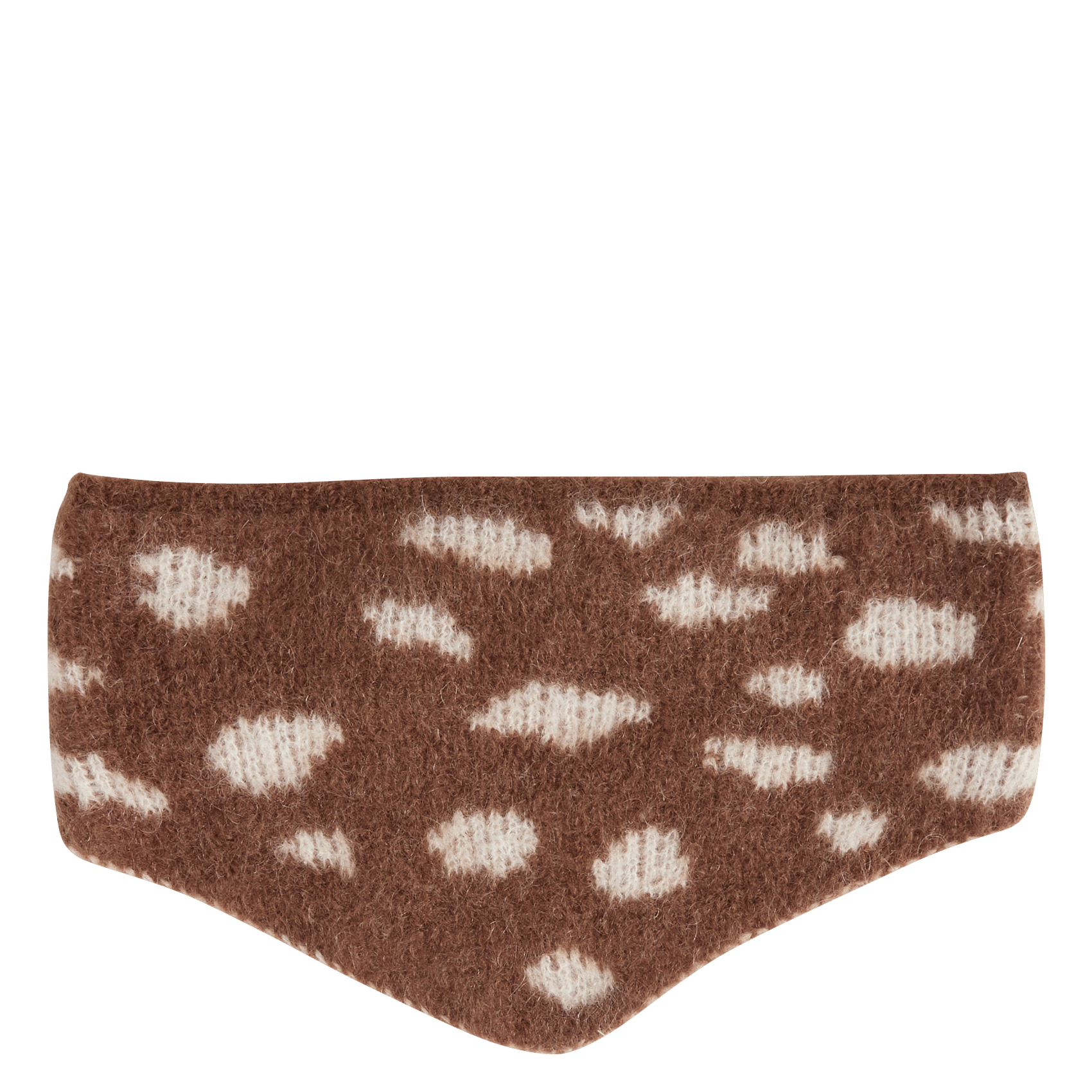 Echarpe imprimé animal en mohair mélangé DES PETITS HAUTS Multicolore