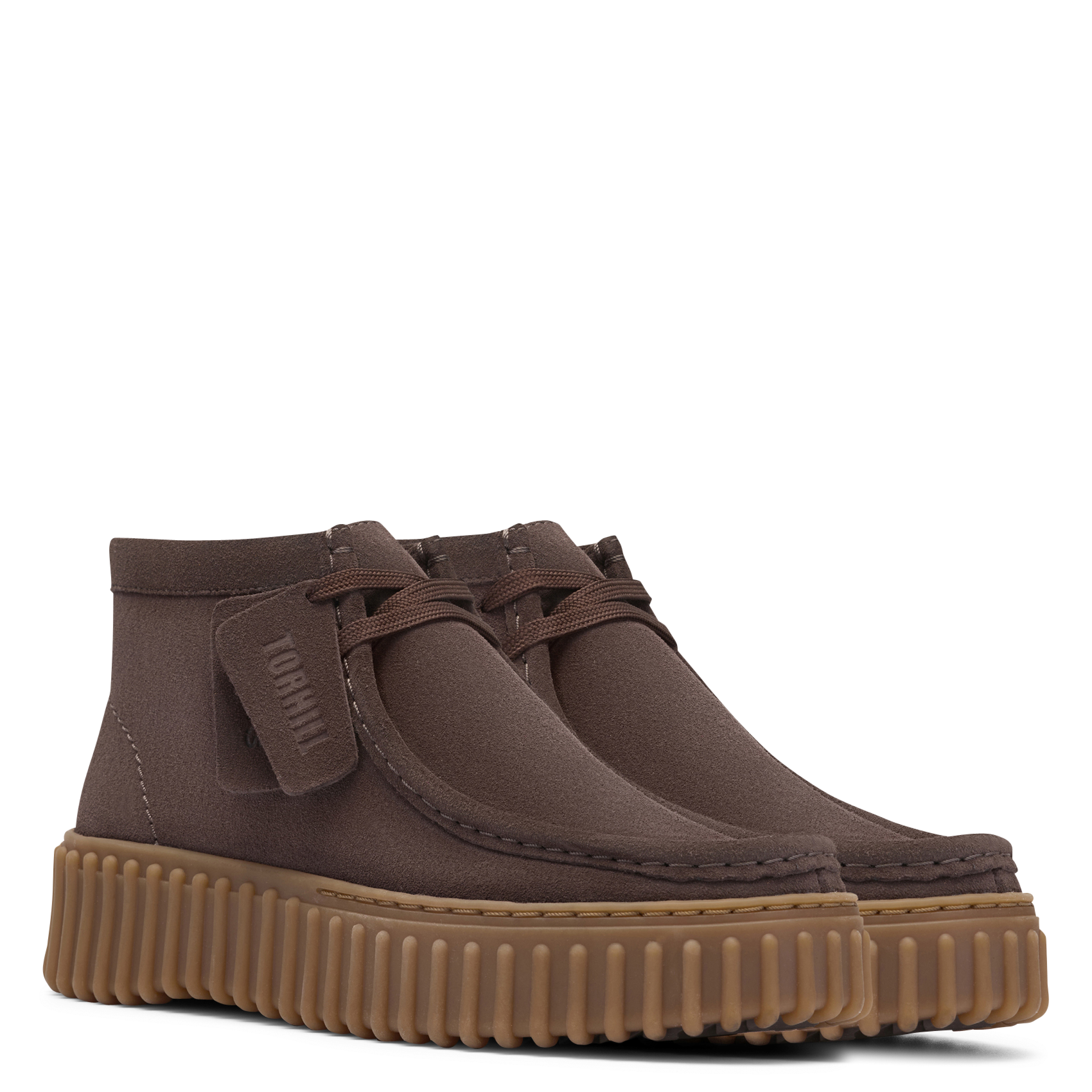 Suède veterlaarsjes CLARKS Bruin