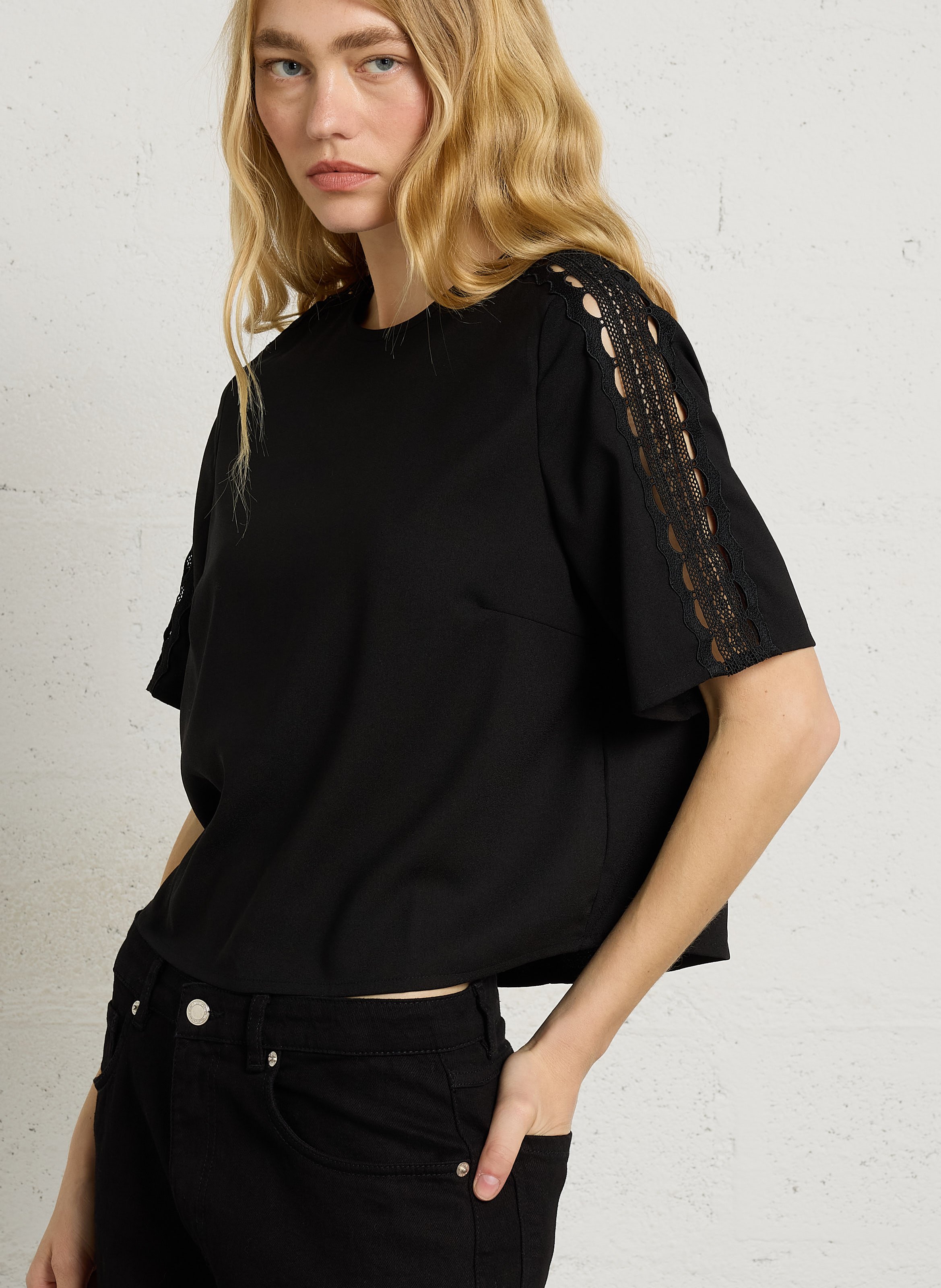 Blouse IKKS Black
