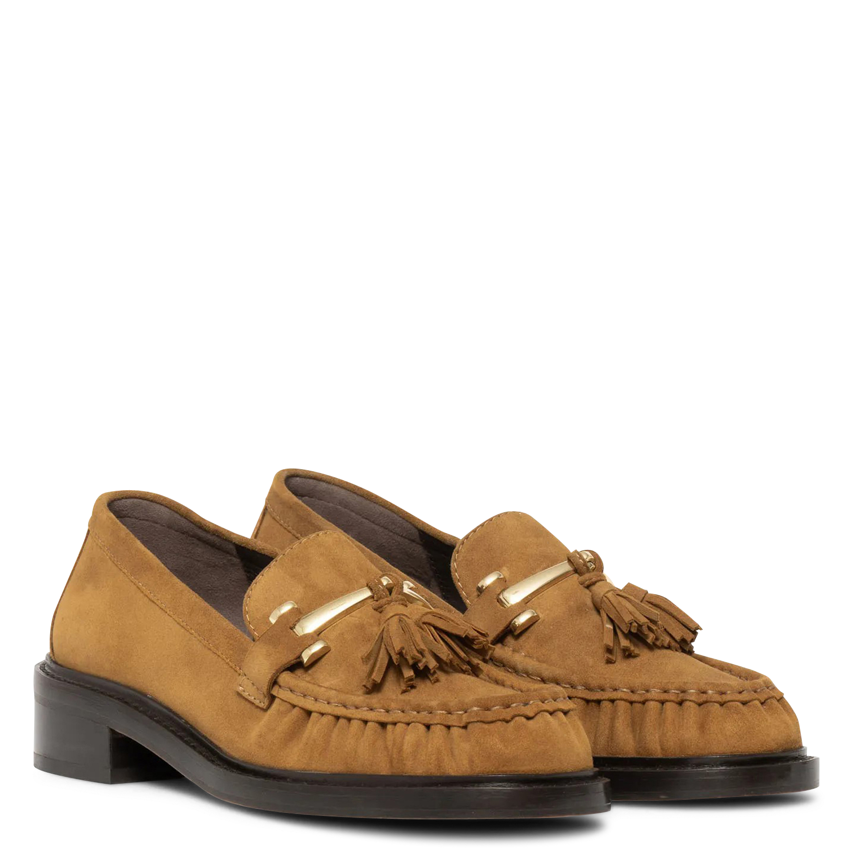 Leather loafers | Brown BOCAGE Women