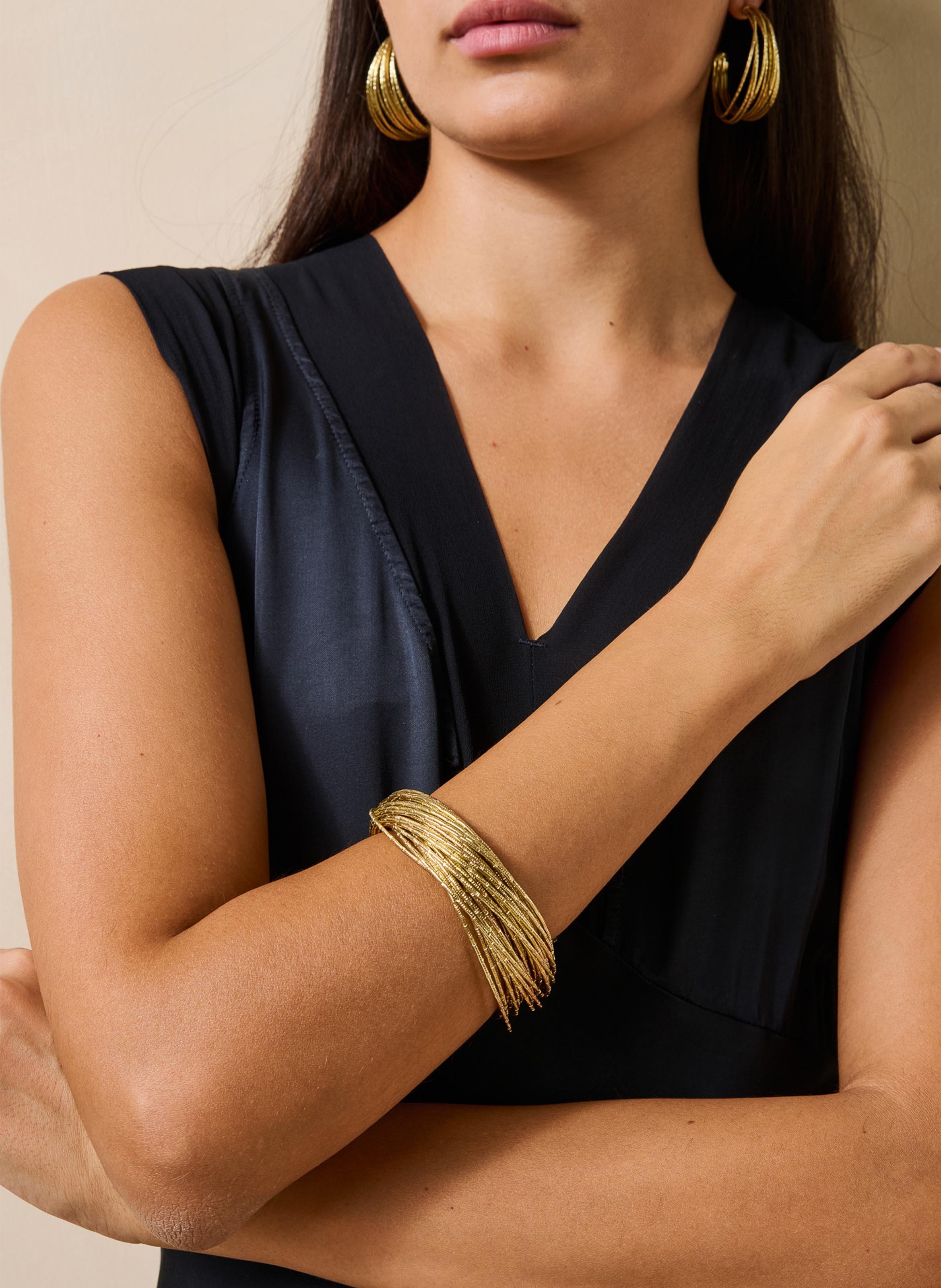 Multi-cuff bracelet LA FEE MARABOUTEE Golden