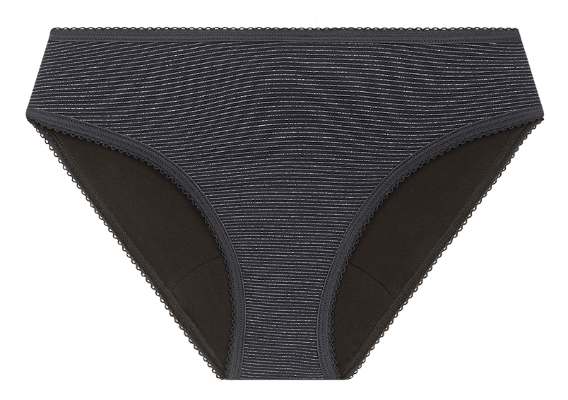 Menstruatieslip van biokatoen - normaal absorberend vermogen REJEANNE Blauw