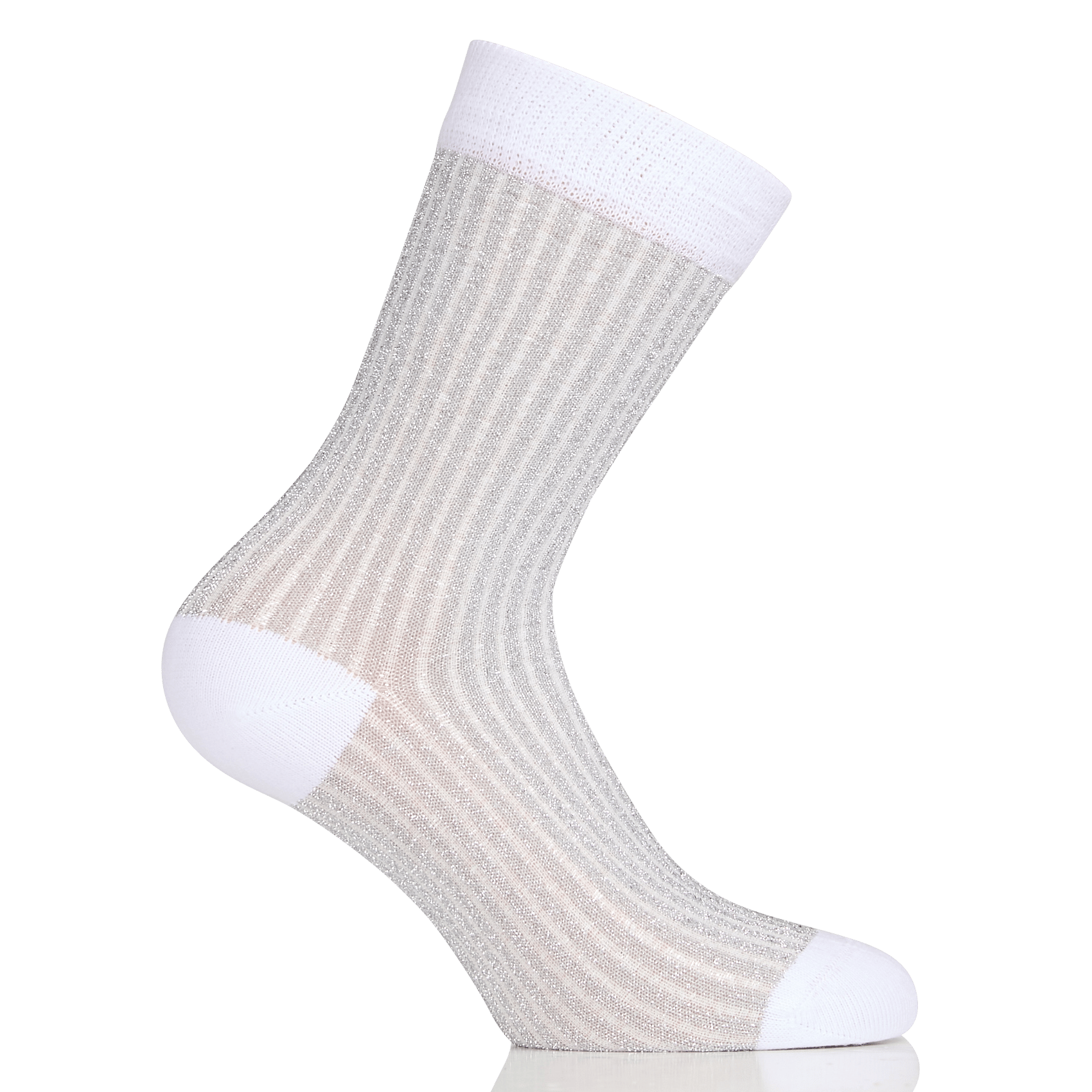 Chaussettes en coton mélangé à paillettes MIA ZIA