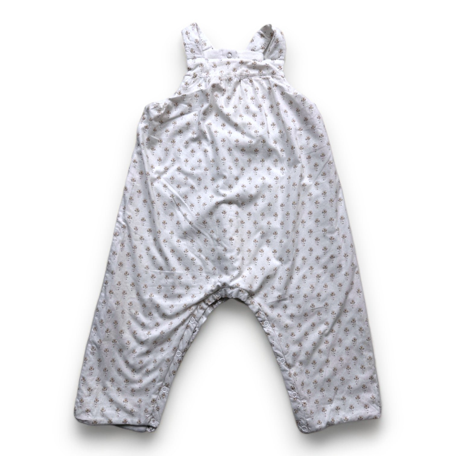 White baby jumpsuit - 12 months PETIT BATEAU - Seconde Main White