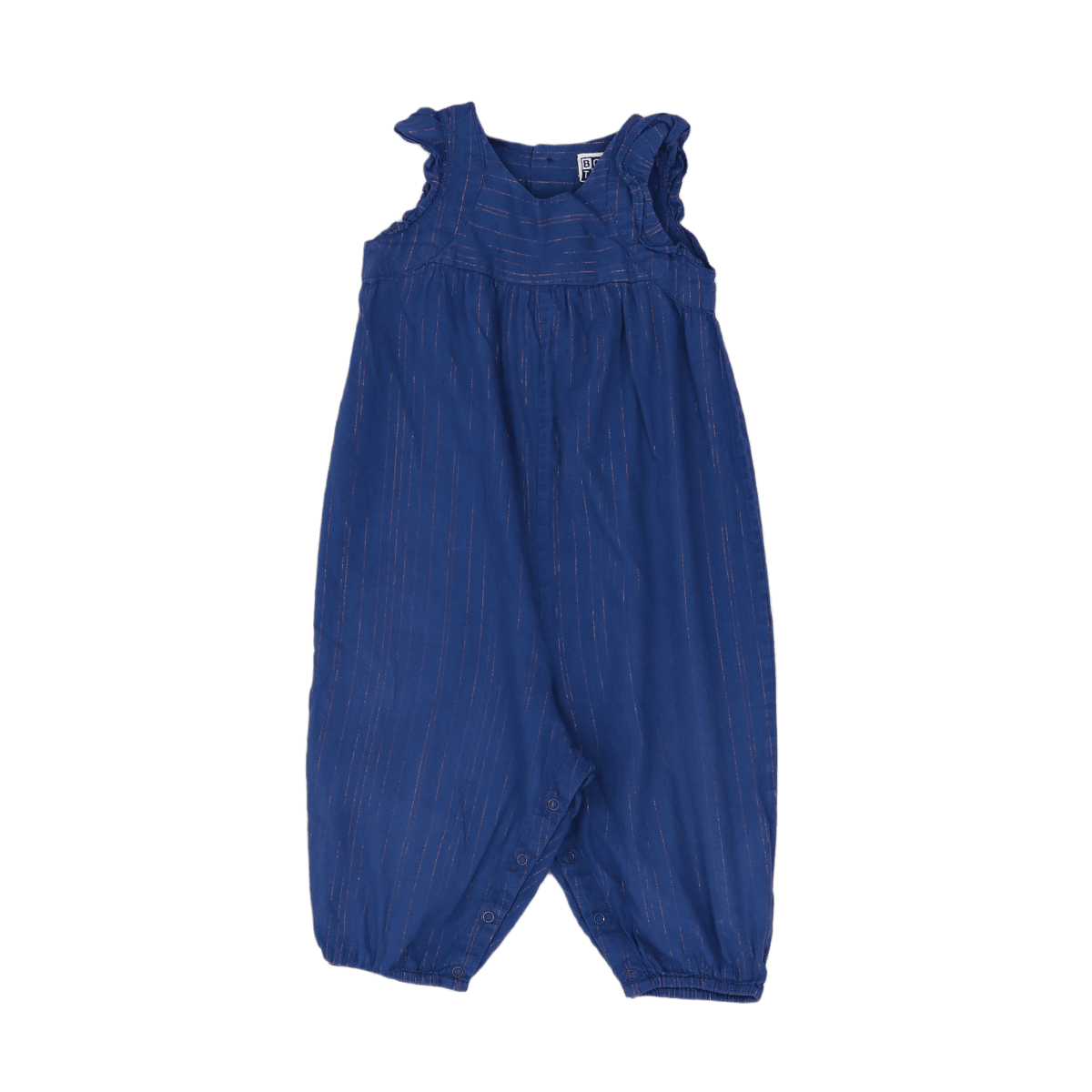 Blue baby romper - 18 months BONTON - Seconde Main Blue