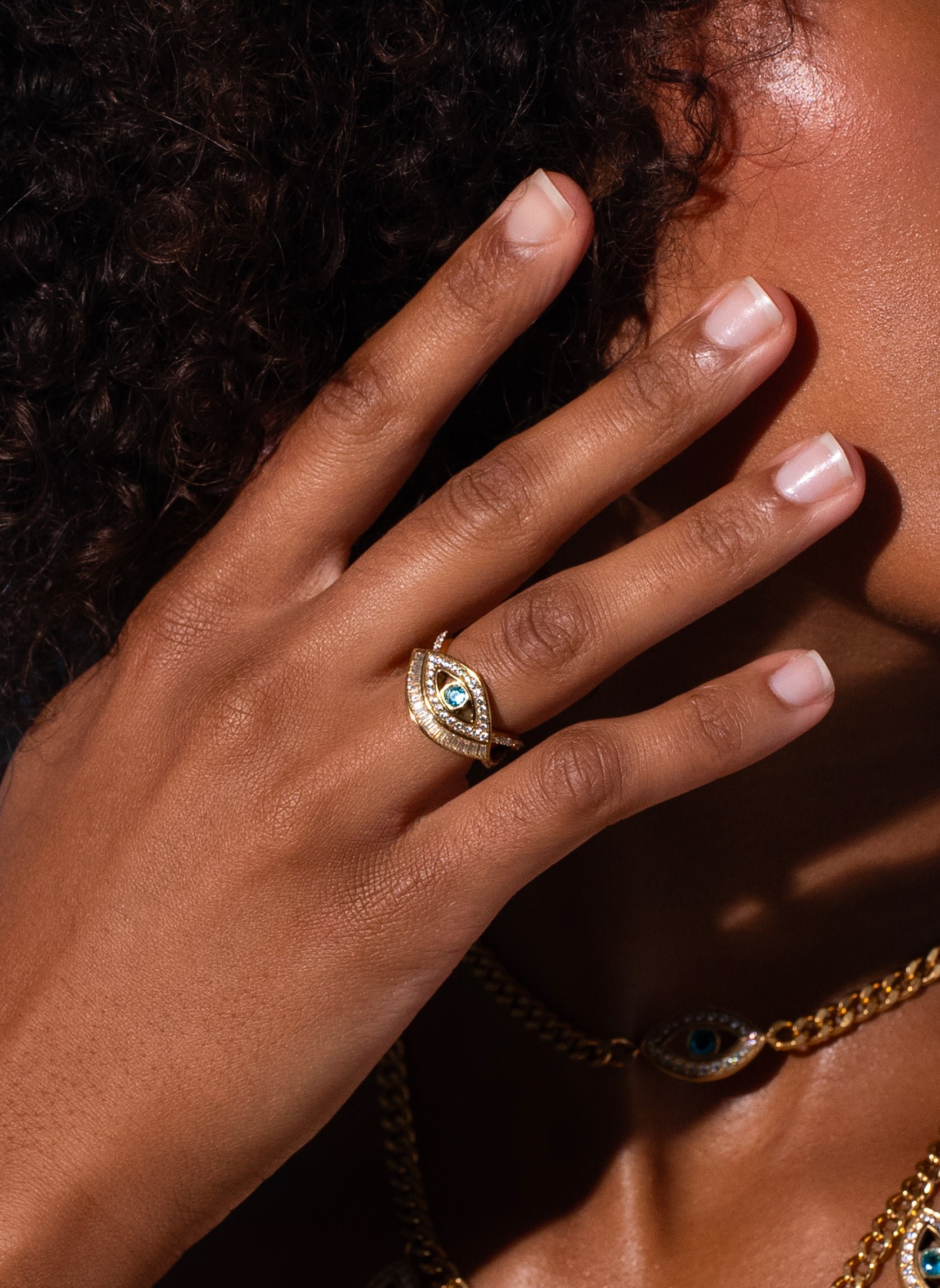 Thin ring AEC Paris Blue