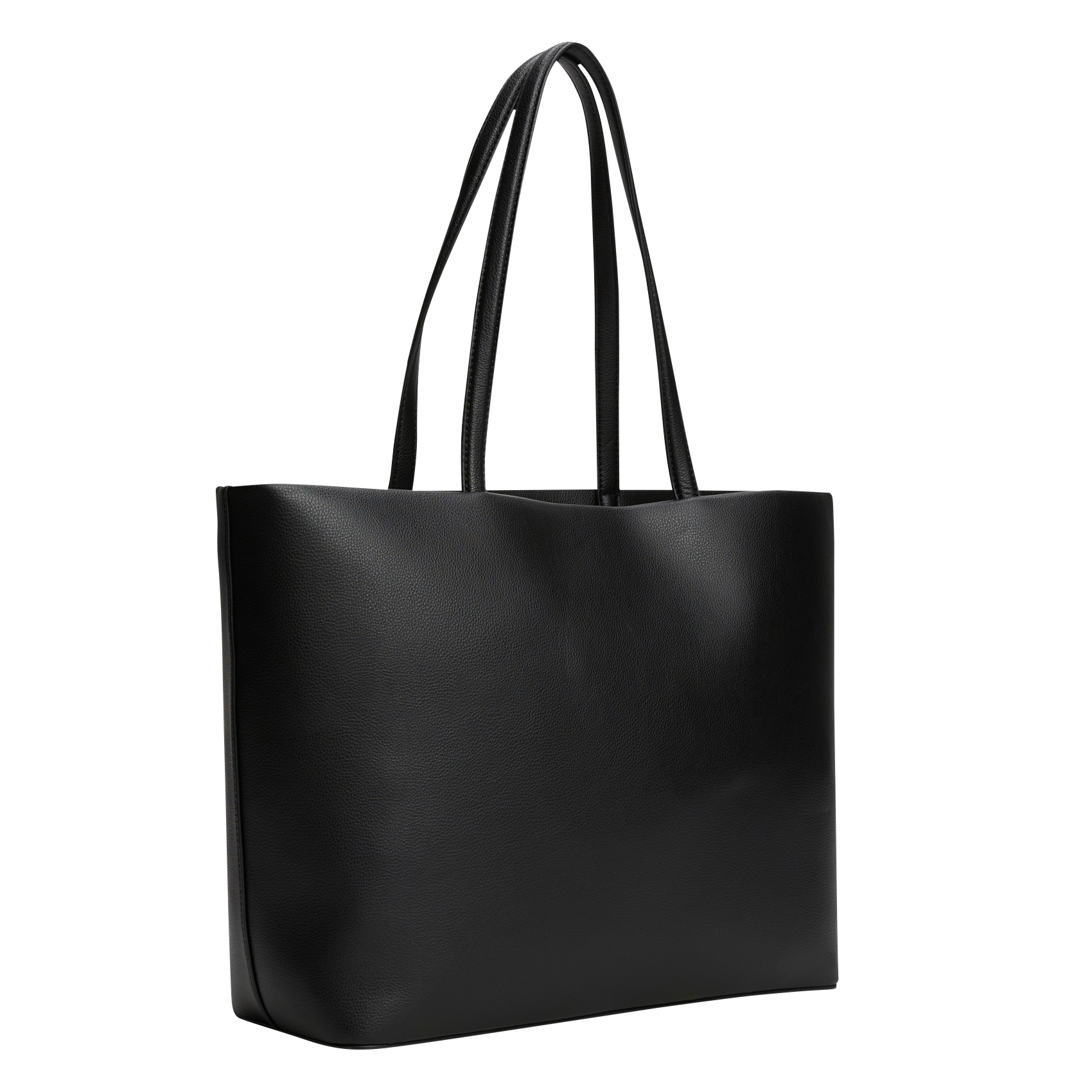 Tote bag made of mixed recycled fibers TOMMY HILFIGER Black