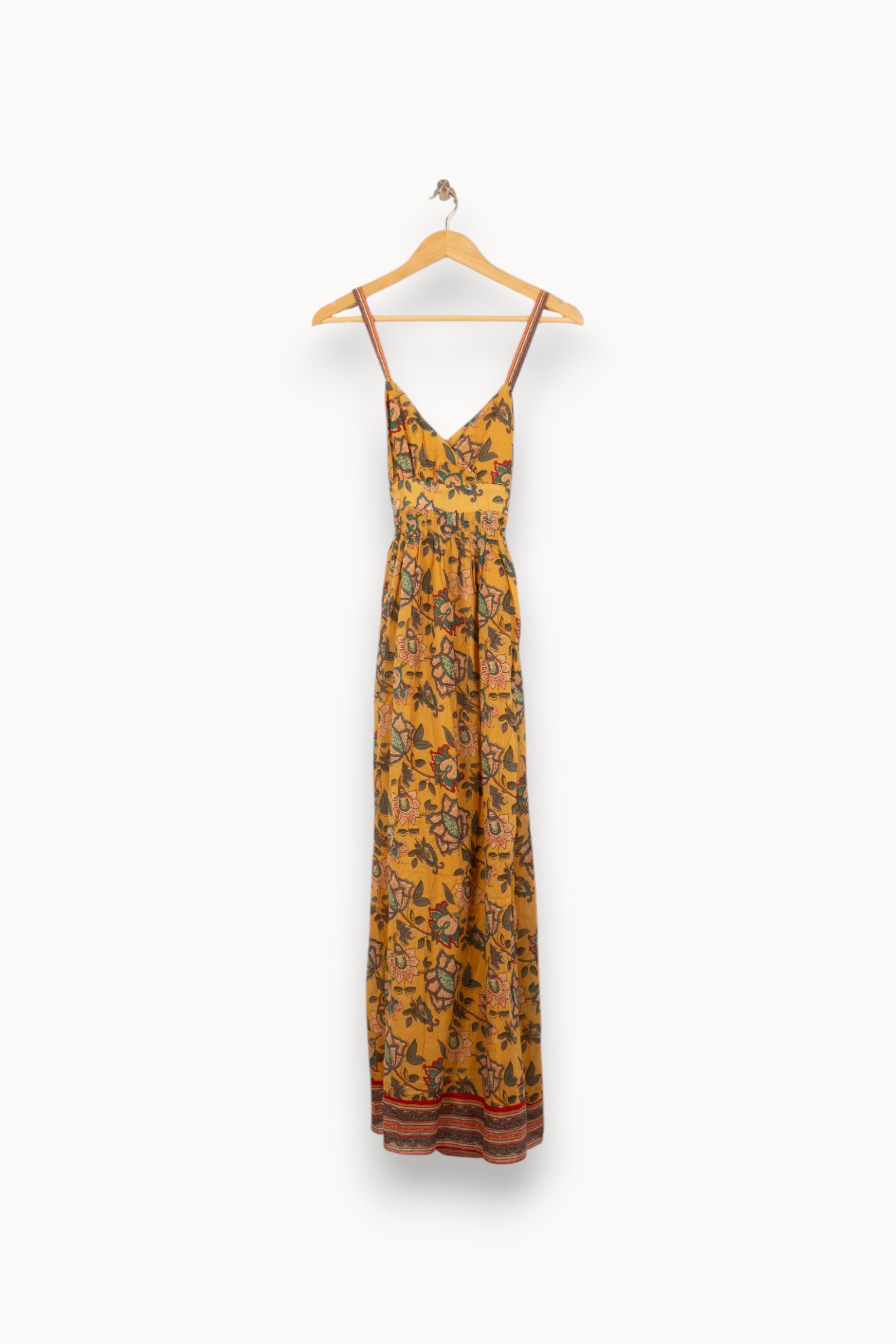 Long dress LOUISE MISHA - Seconde Main Yellow