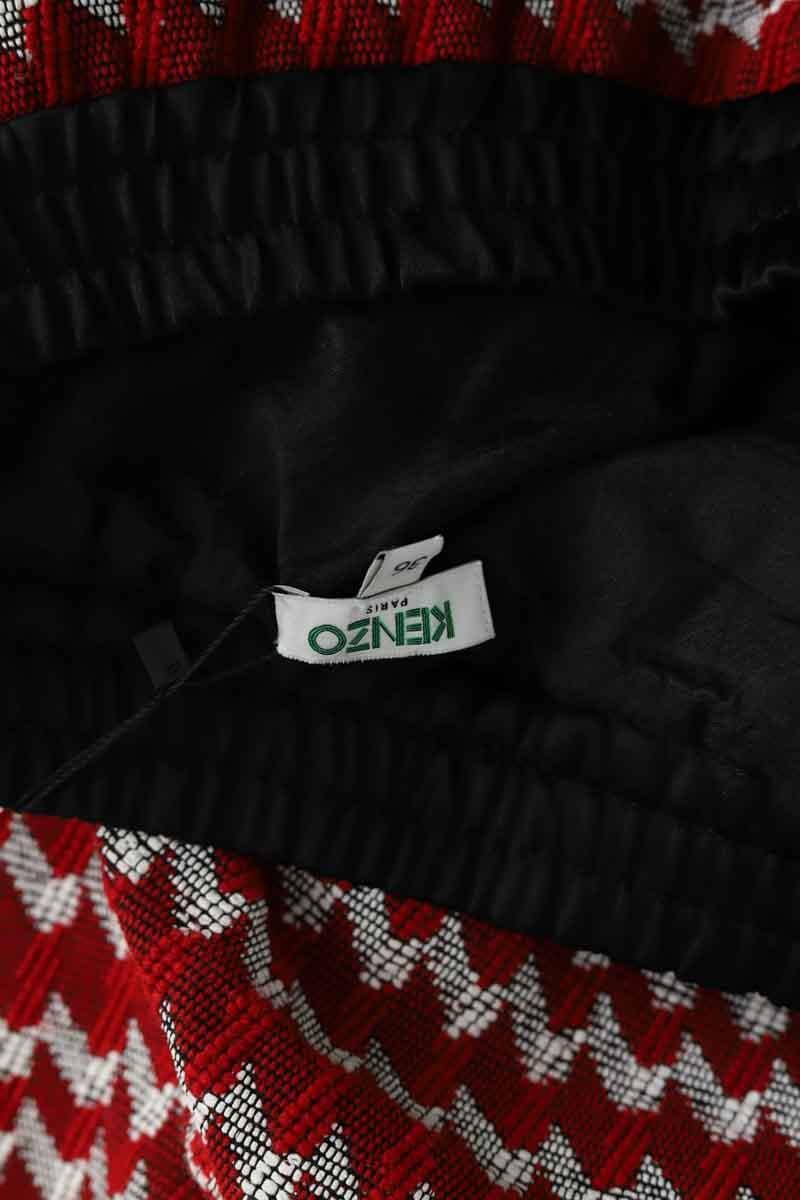 Red mini skirt KENZO - SECONDE MAIN Red