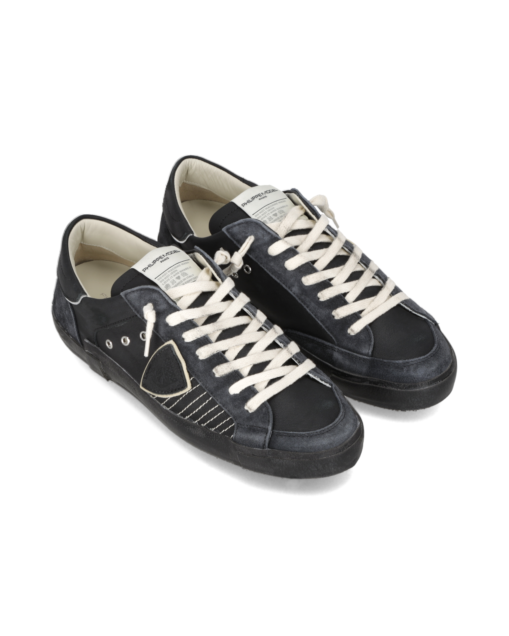 Tennis sneakers. PHILIPPE MODEL Black