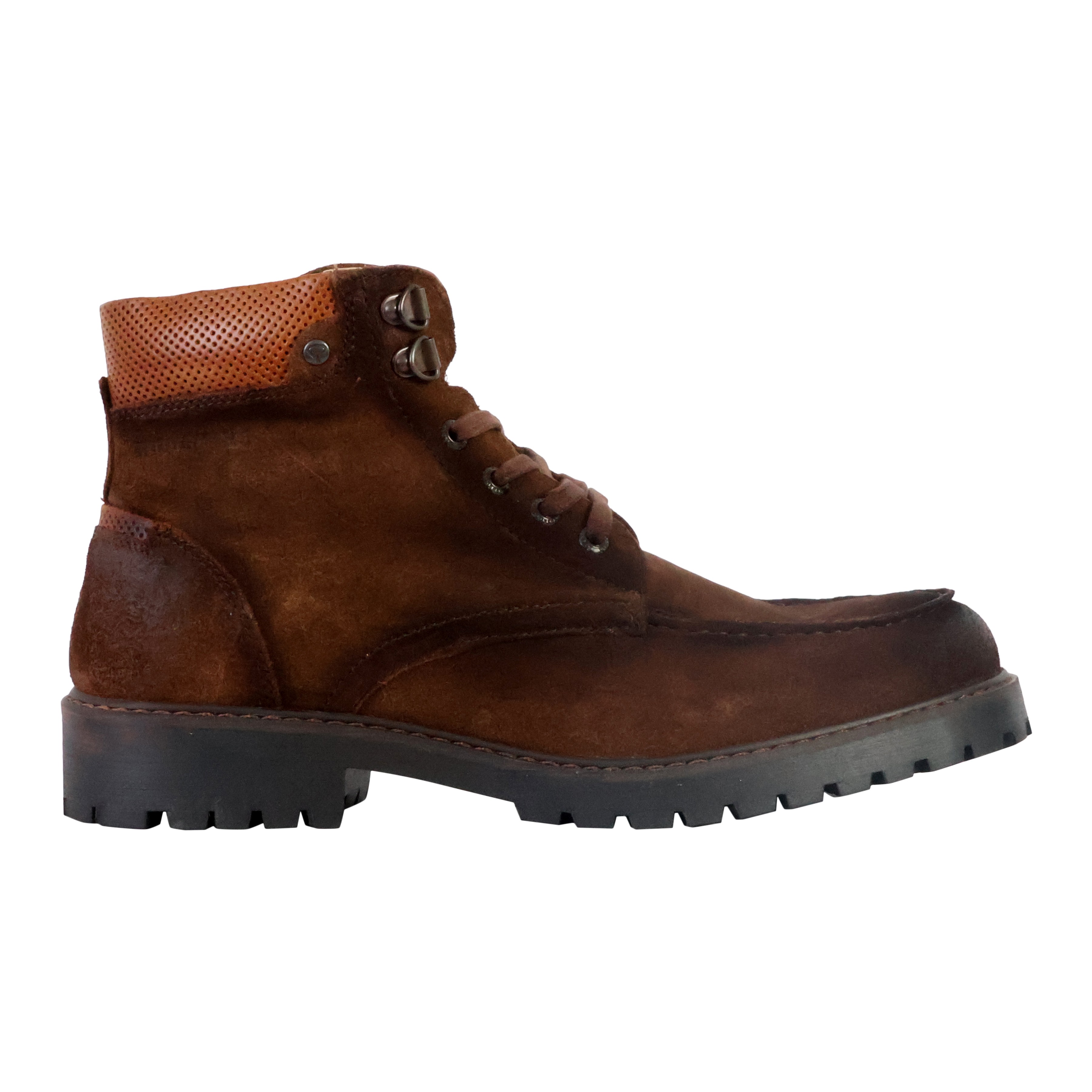 Bottine cuir  temple REDSKINS Marron