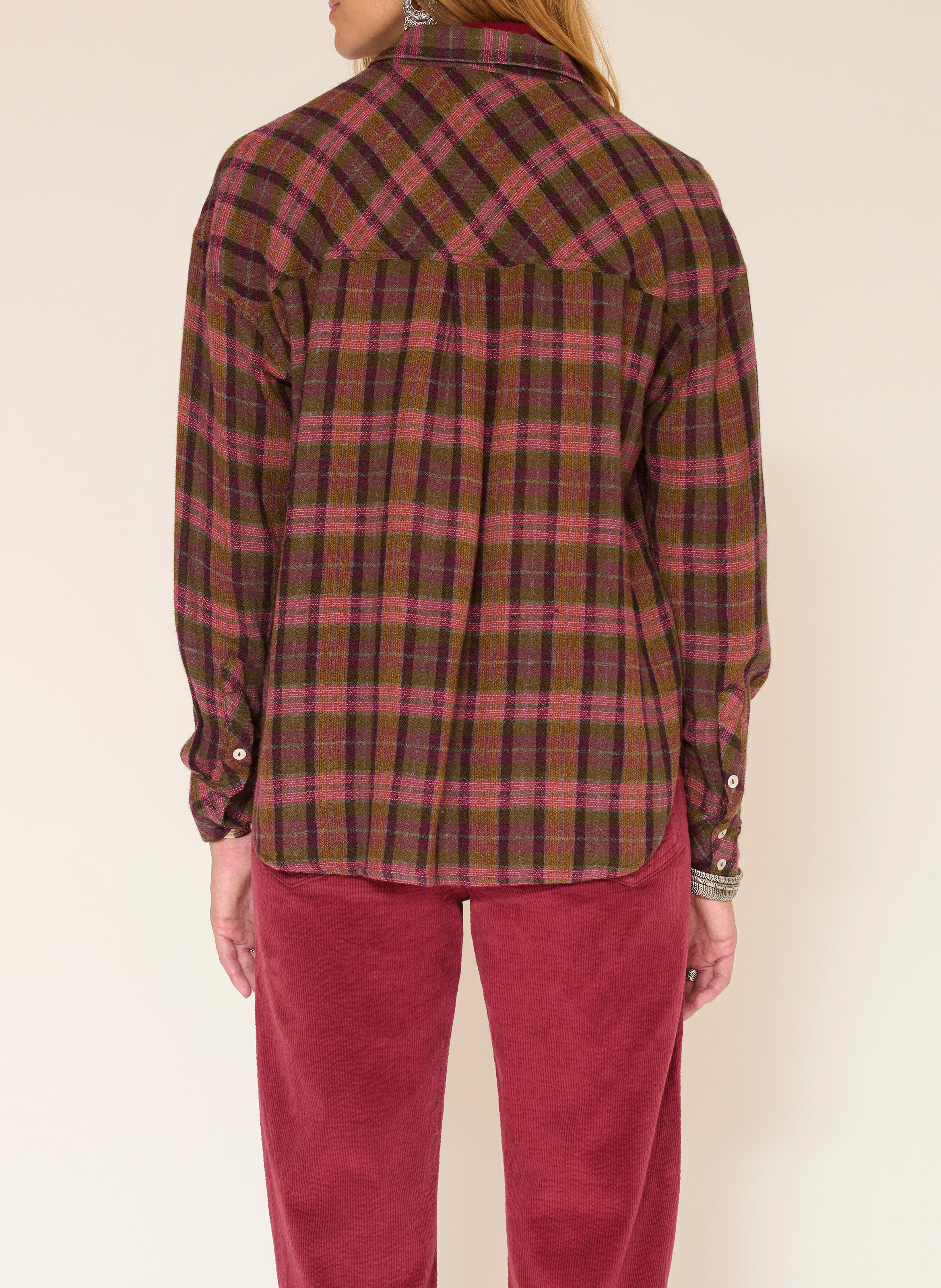 Chemise col classique  MKT Marron