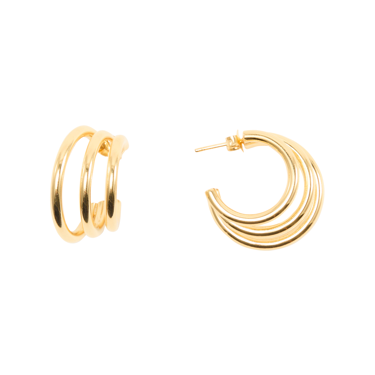 Pendientes criollosArgollas FEEKA Dorado