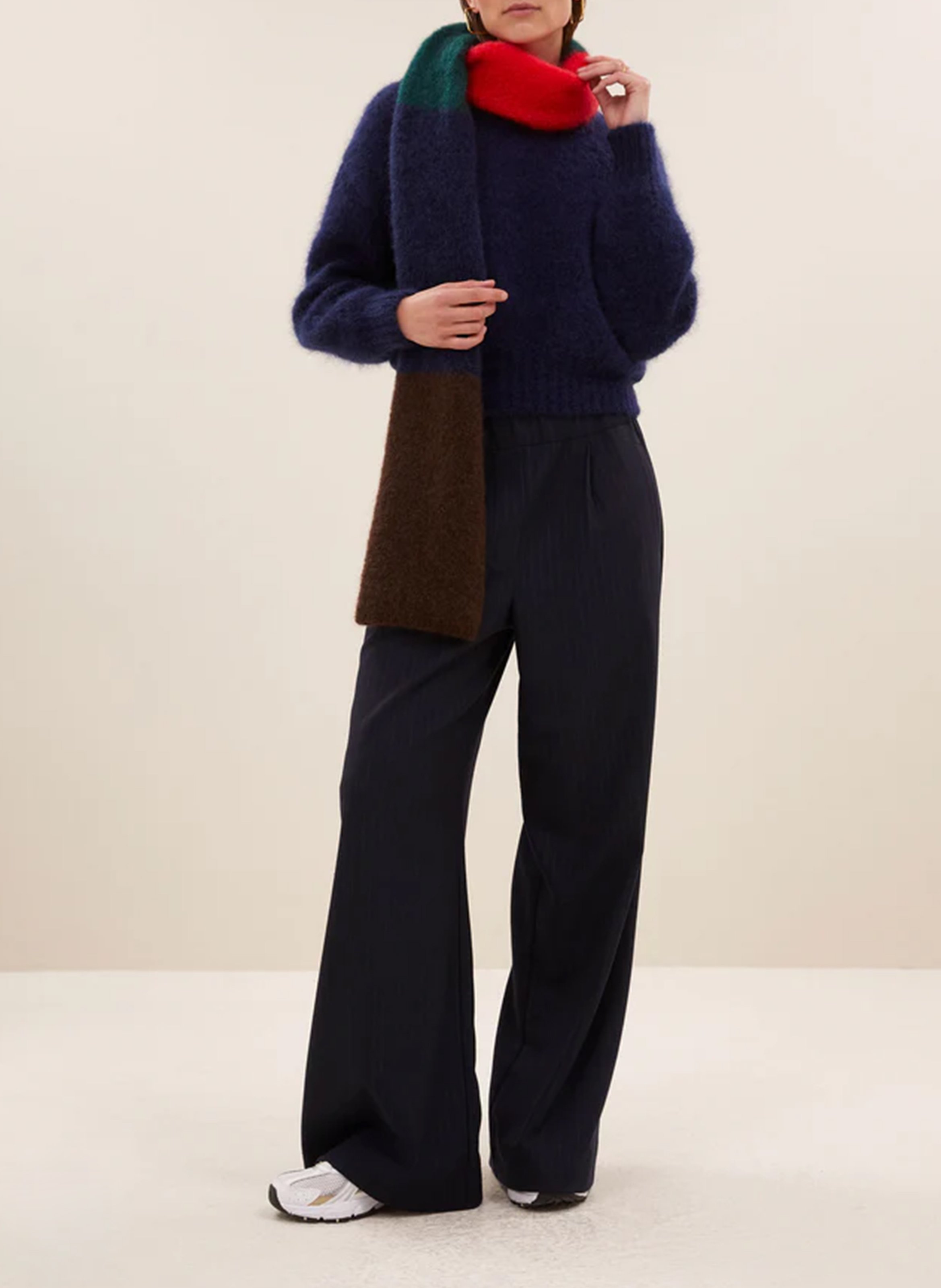 Mohair scarf BY BAR Multicolored