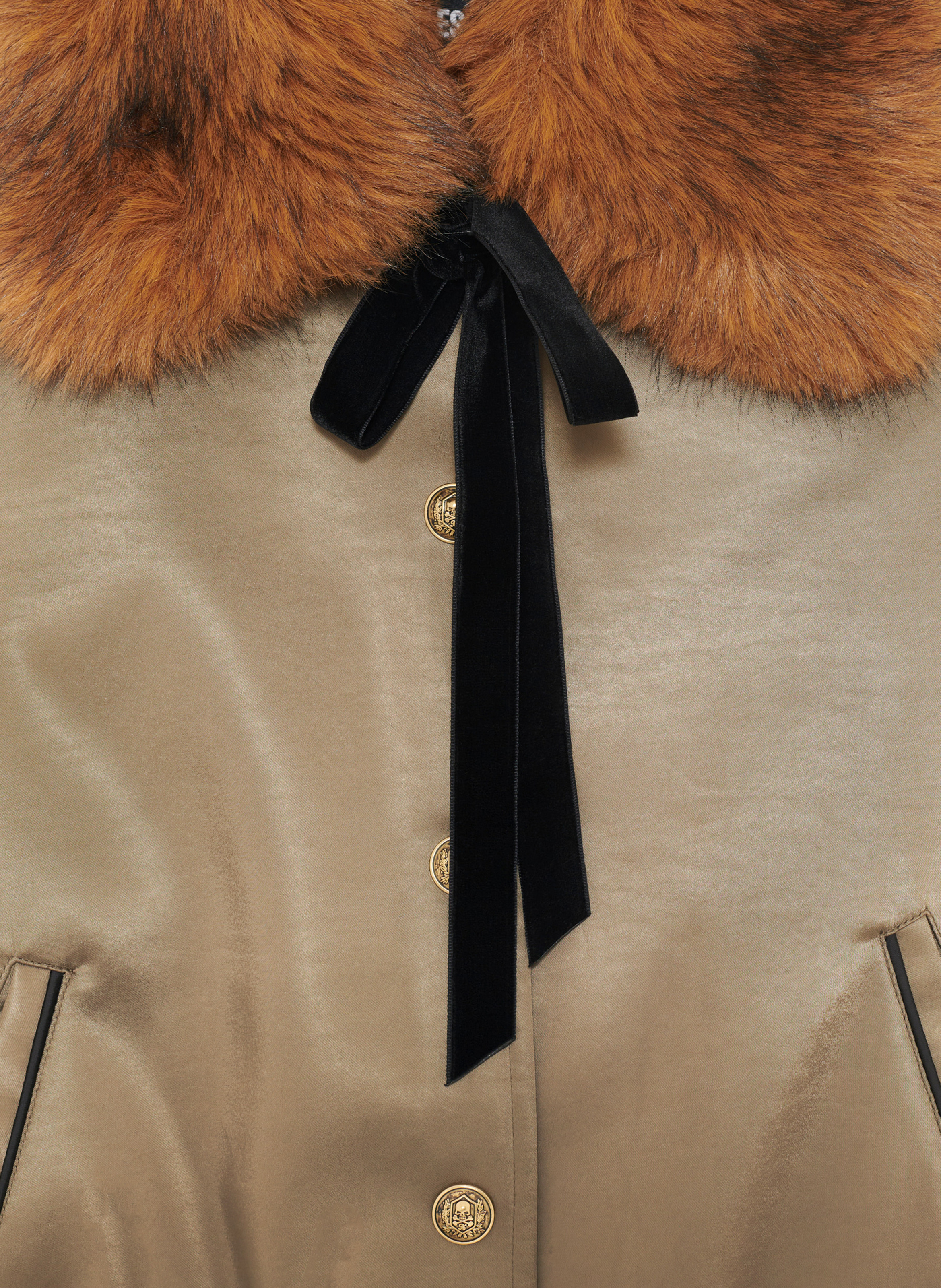 Satin jacket THE KOOPLES Green