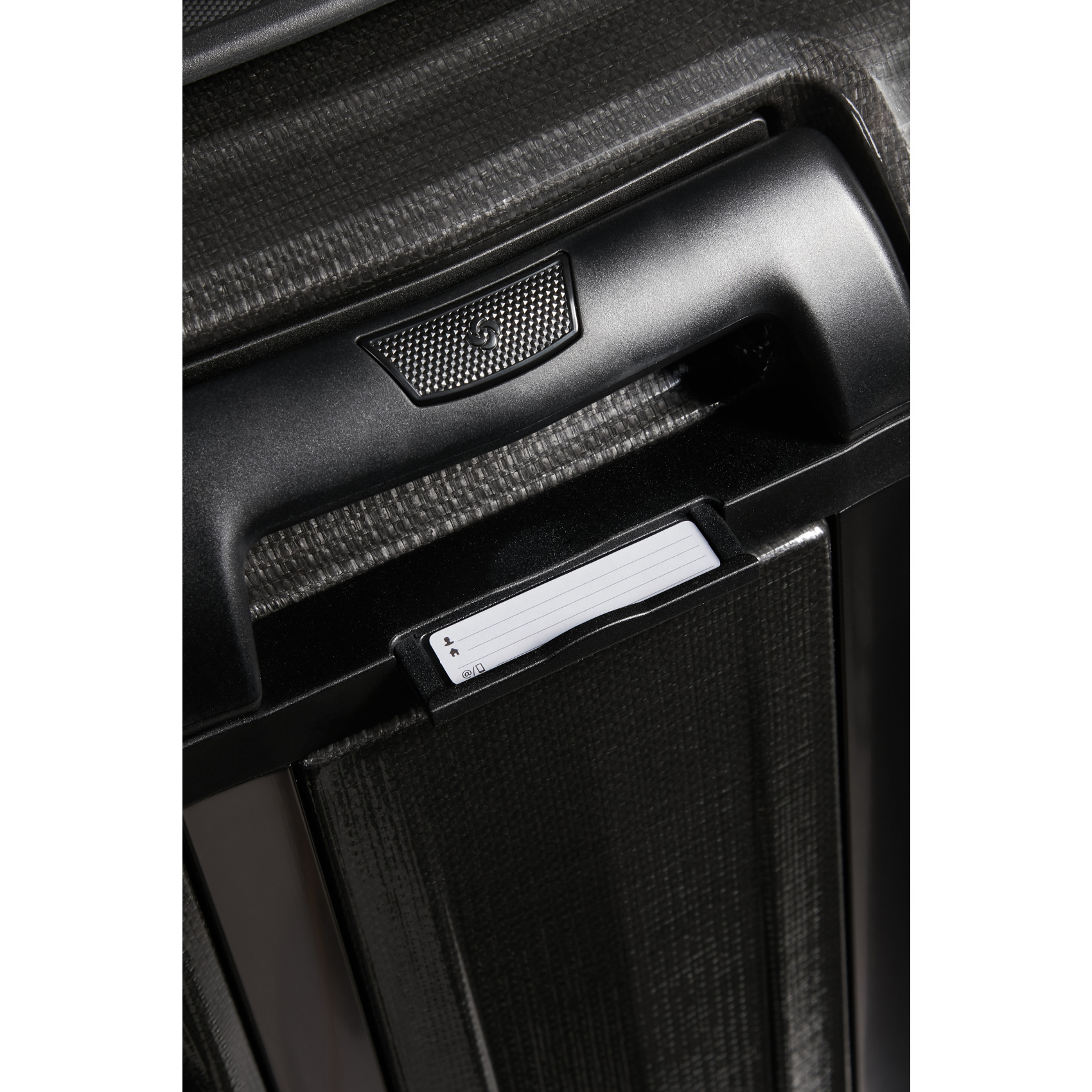 Major-lite 4-wheel suitcase size L Black