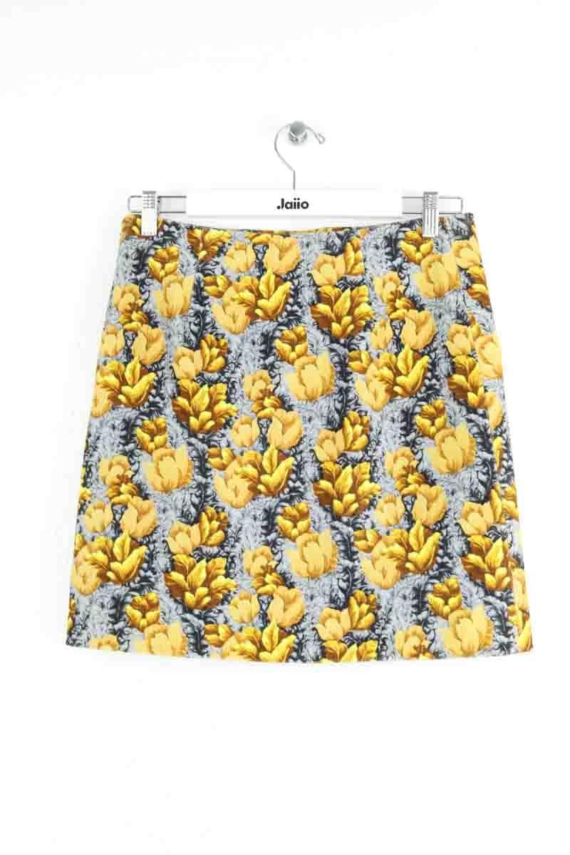 Mini skirt TARA JARMON - Seconde Main Yellow