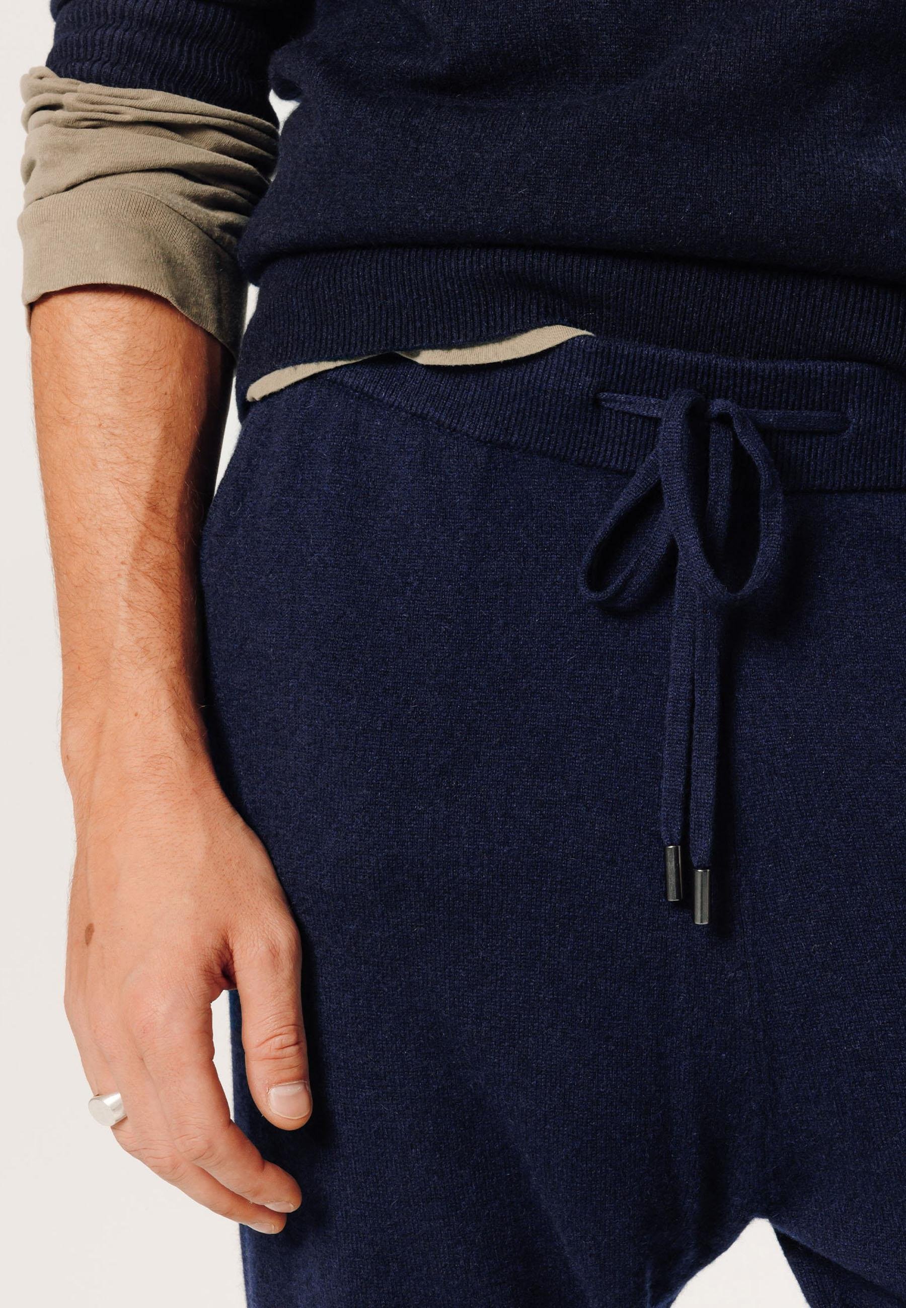 Cashmere jogging pants RODIER Blue