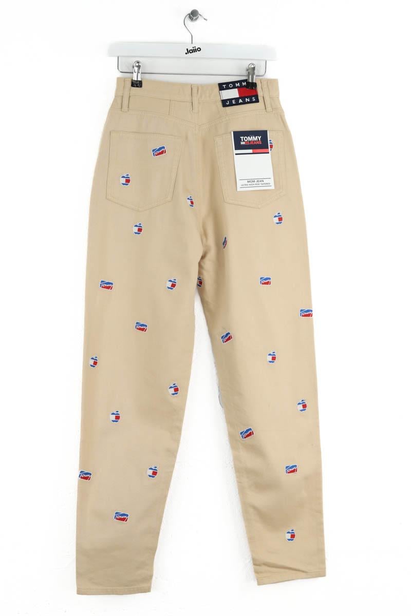 Boyfriend jeans TOMMY HILFIGER - SECONDE MAIN Beige