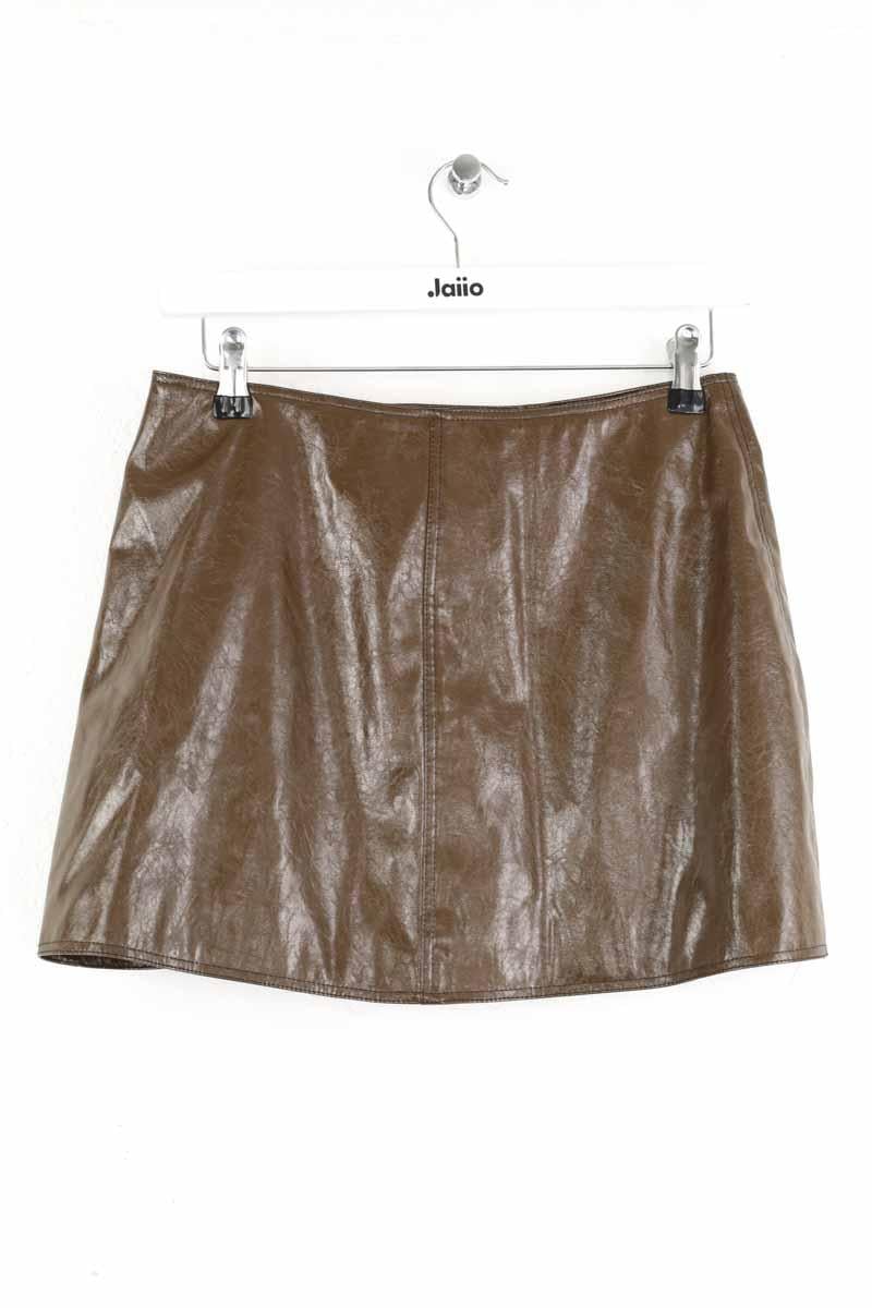 Mini skirt GANNI - Seconde Main Brown