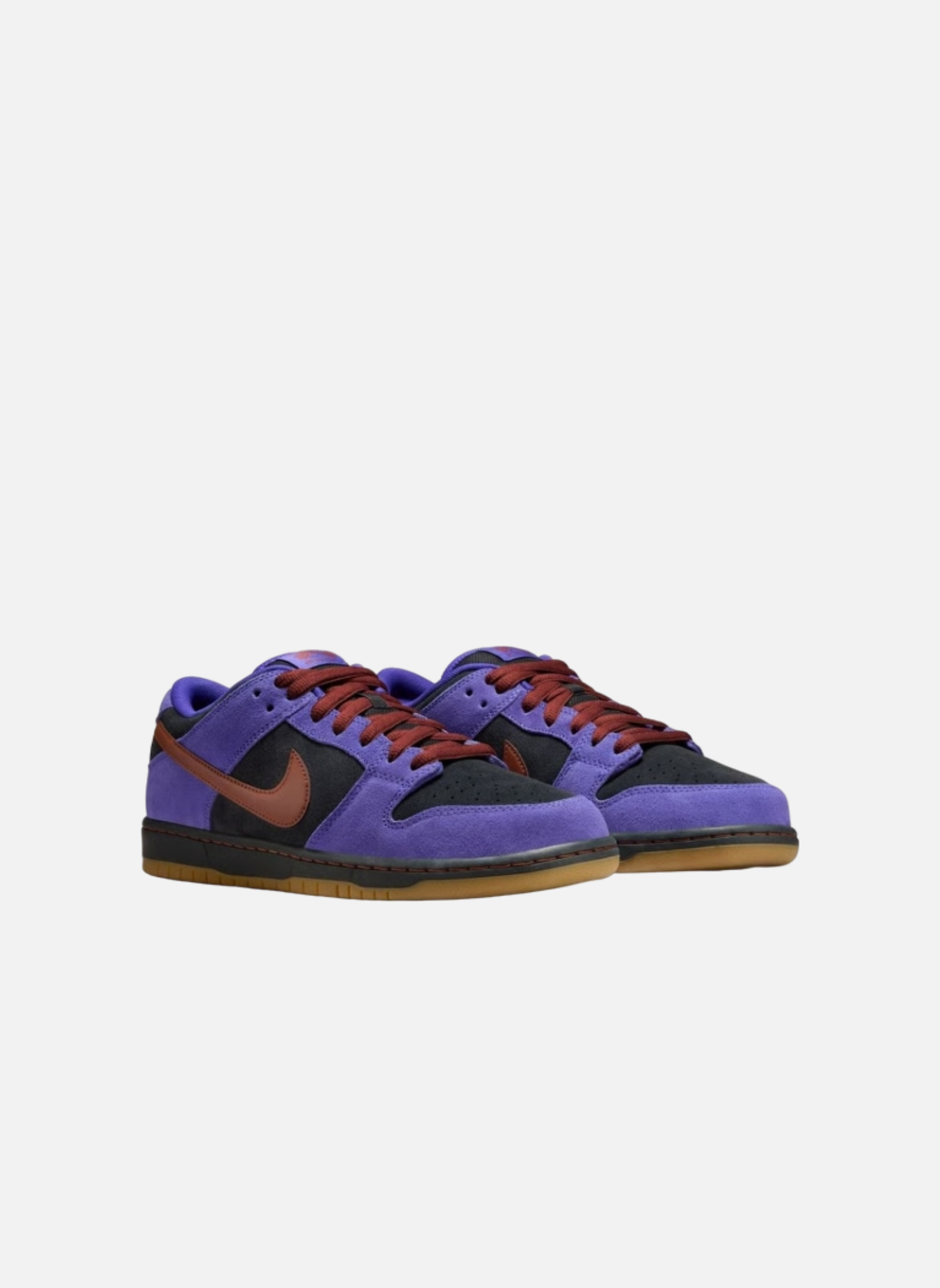 Baskets sb dunk low NIKE Violet