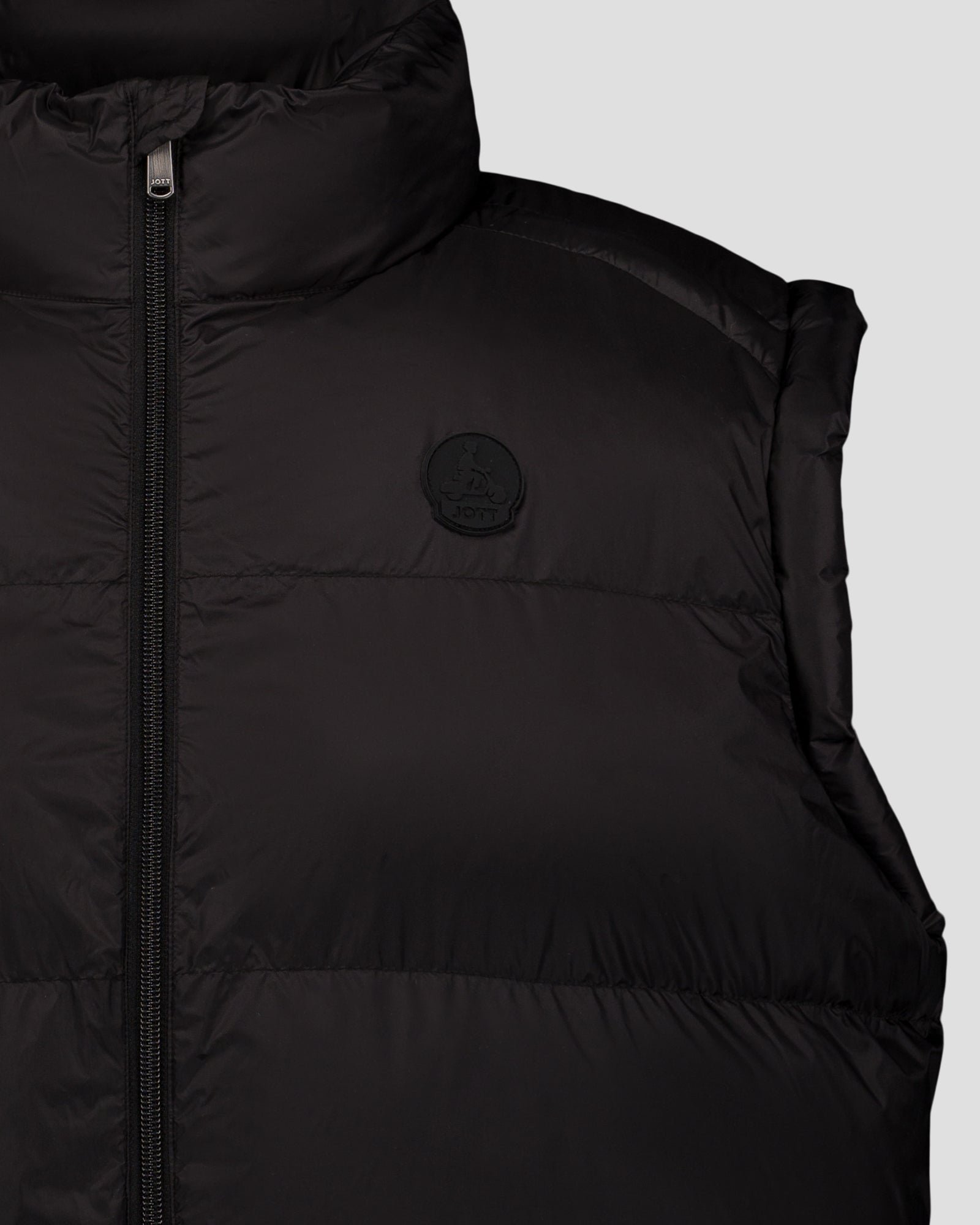 Oversized sleeveless puffer jacket Ezio JOTT Black