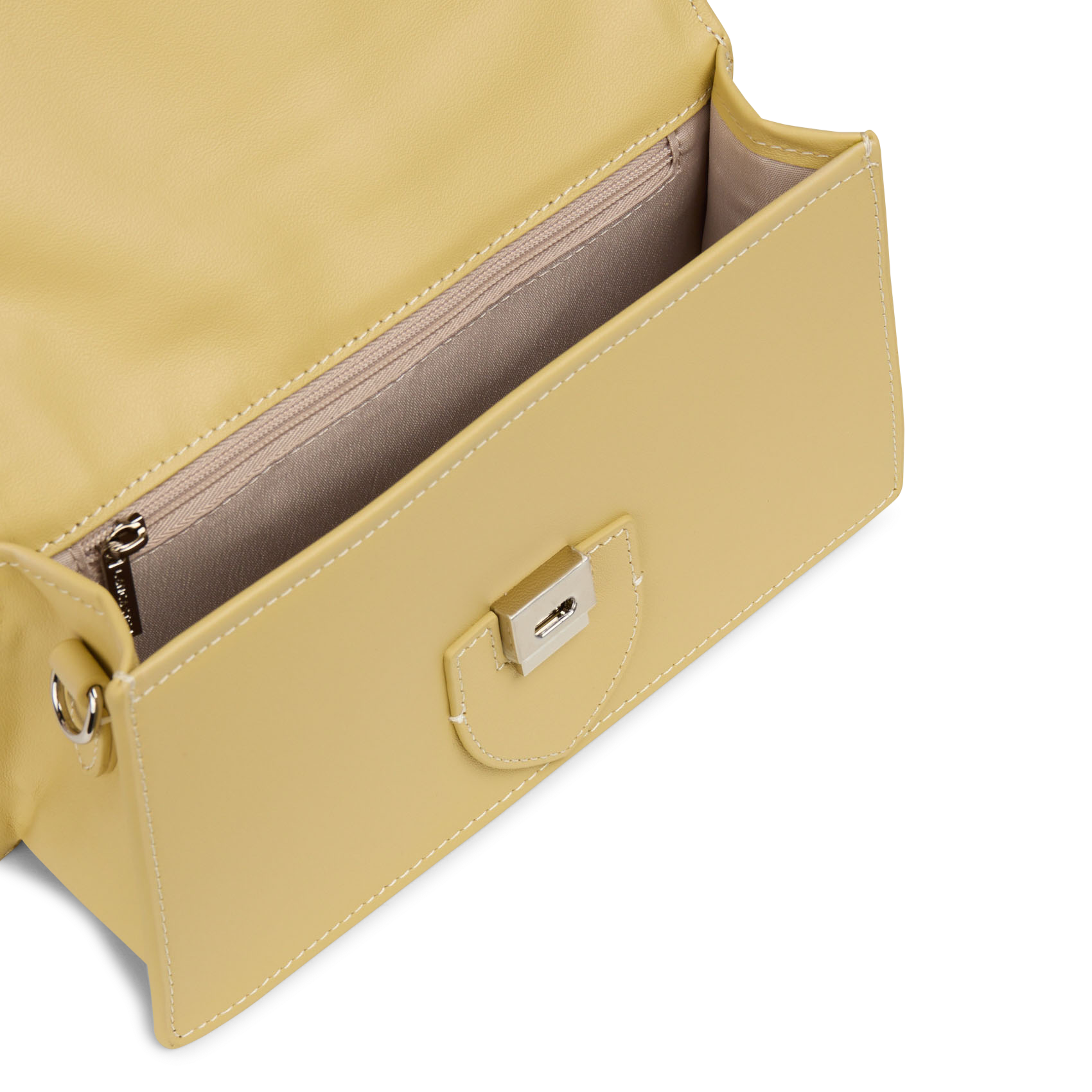 Bowlingtas van nerfleer met rits LANCASTER PARIS Groen