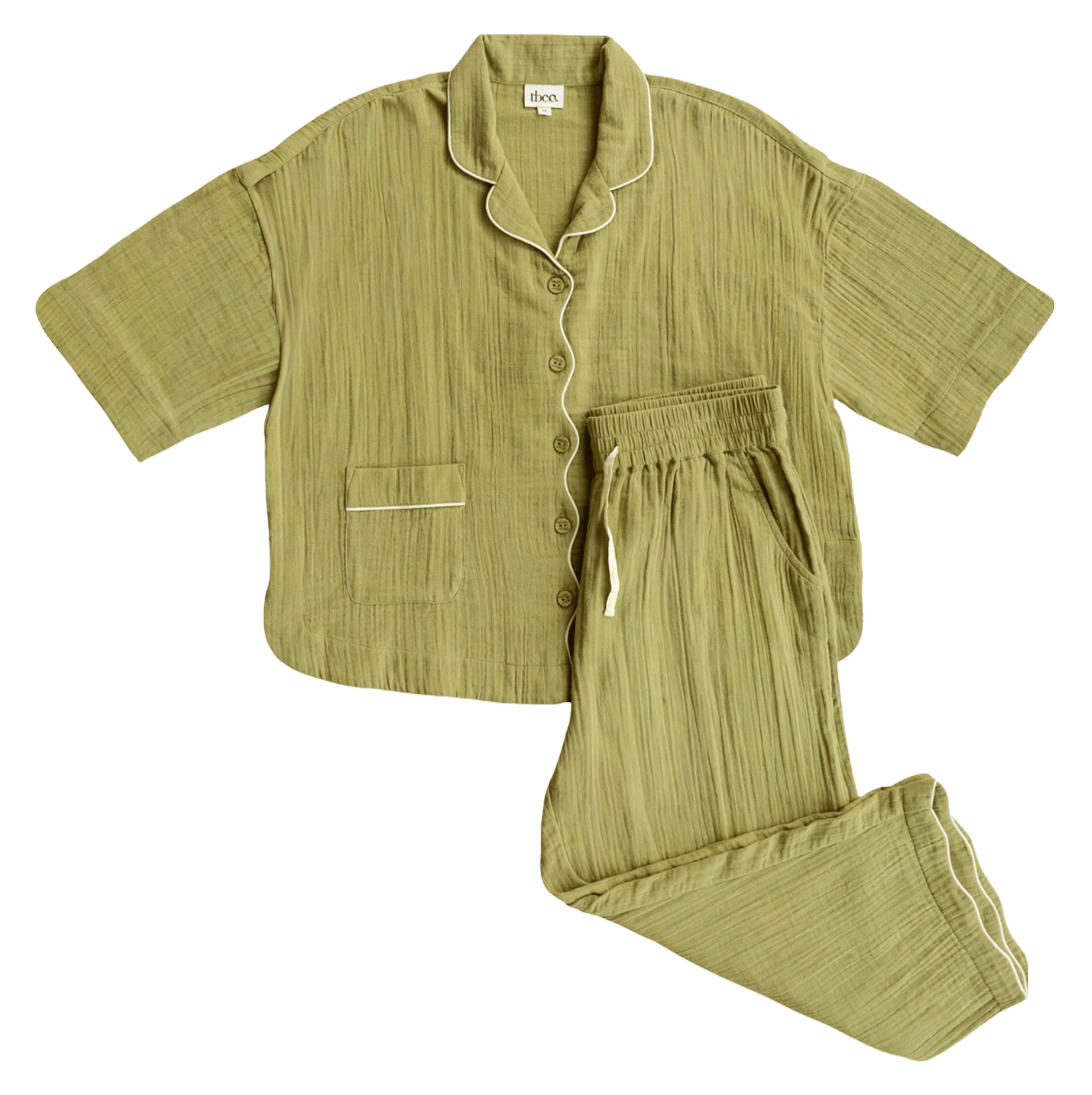 JEASON PLUS - Pyjama TBCO Grun