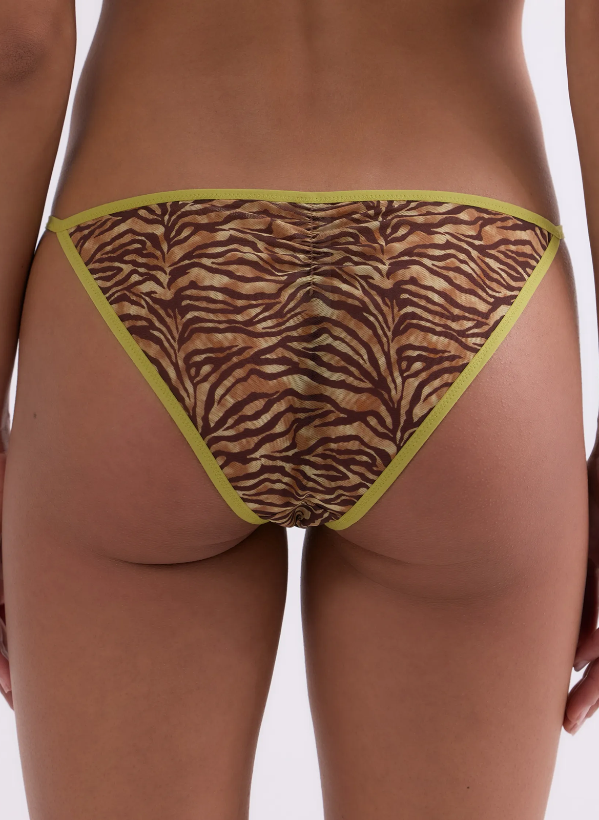 Bedruckter Slip LOVE STORIES Braun