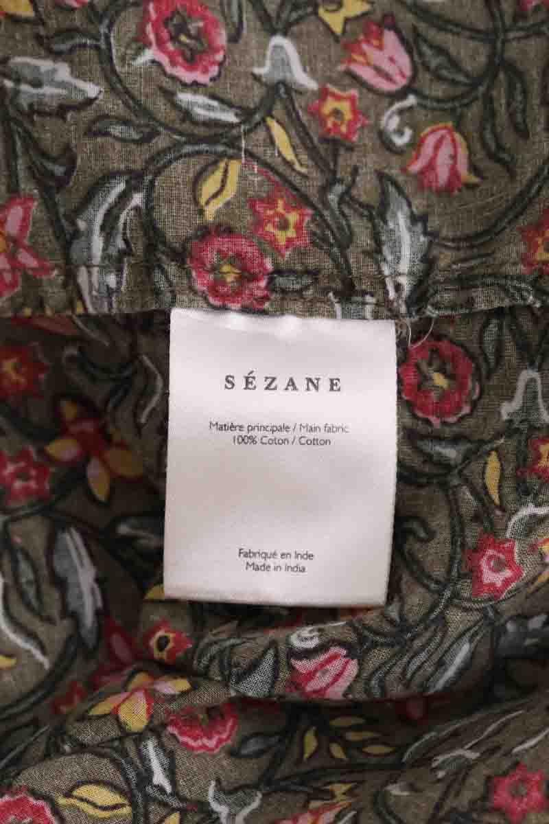 Top sans manche SEZANE - Seconde main Kaki