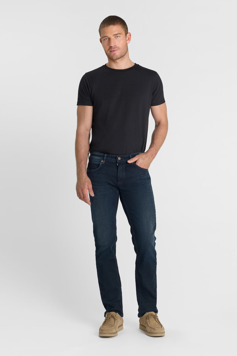 Straight leg jeans, length 34 LE TEMPS DES CERISES Blue