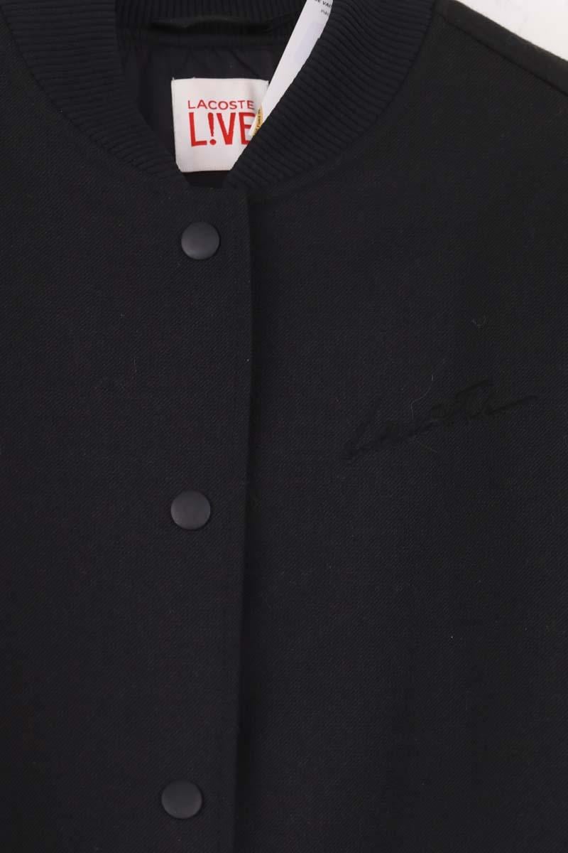 Bomber jacket LACOSTE - SECONDE MAIN Black